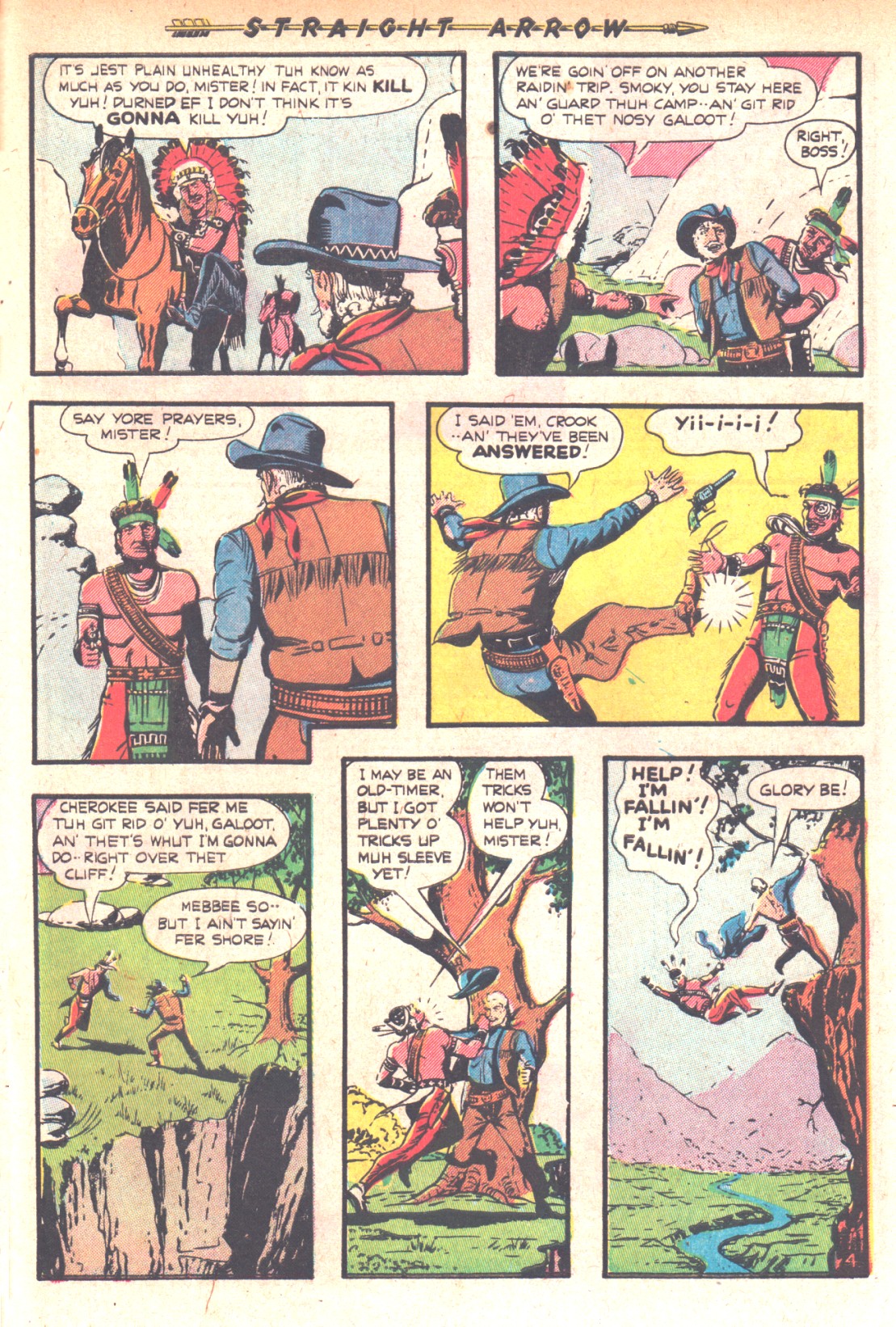 Read online Straight Arrow comic -  Issue #20 - 29