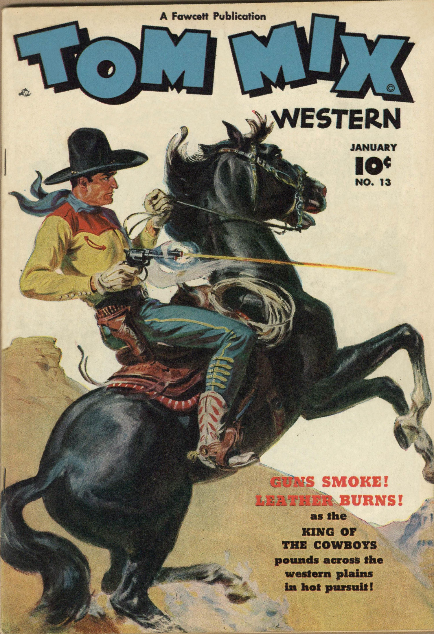 Read online Tom Mix Western (1948) comic -  Issue #13 - 1