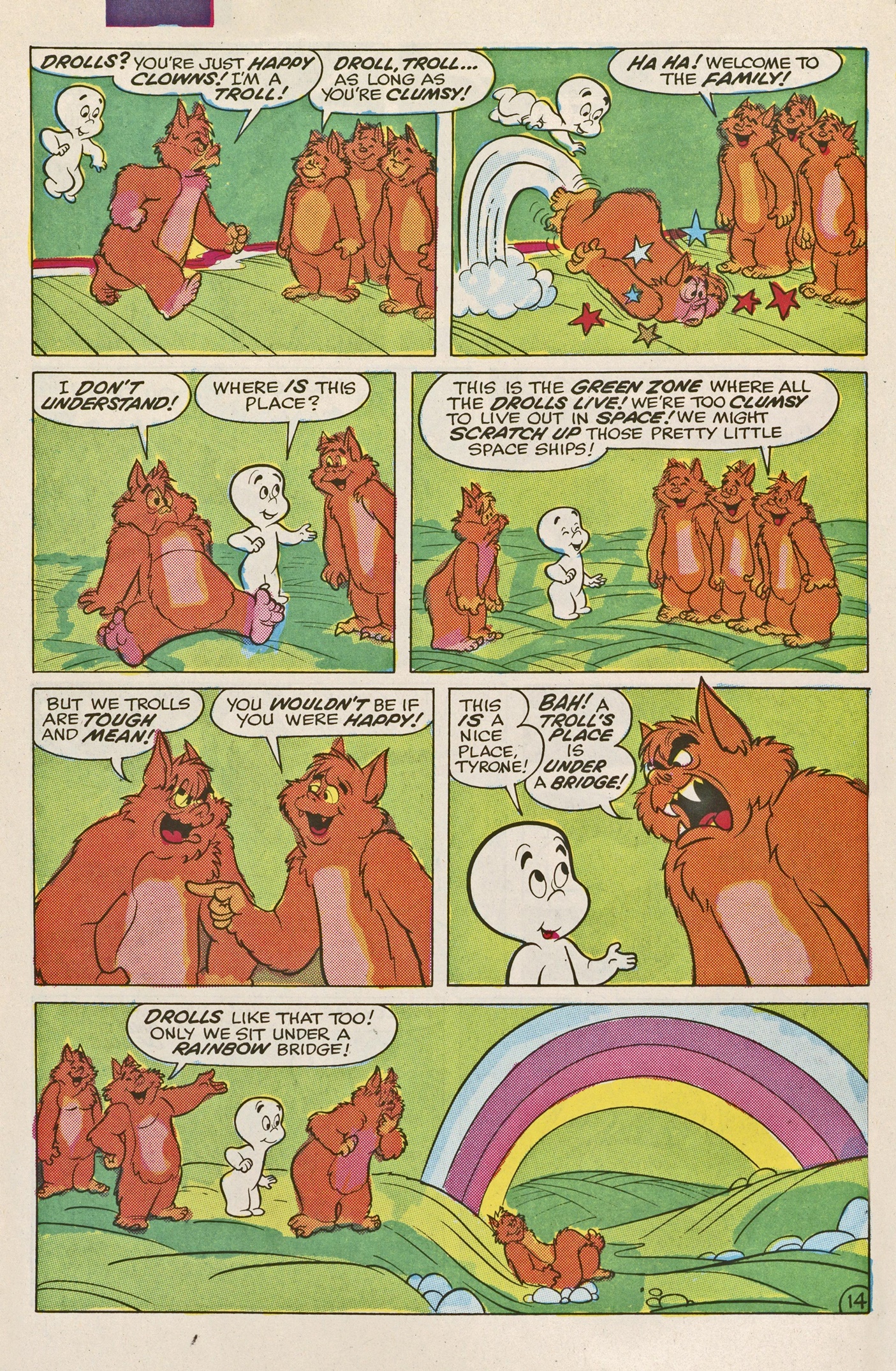 Read online Casper the Friendly Ghost (1991) comic -  Issue #20 - 24