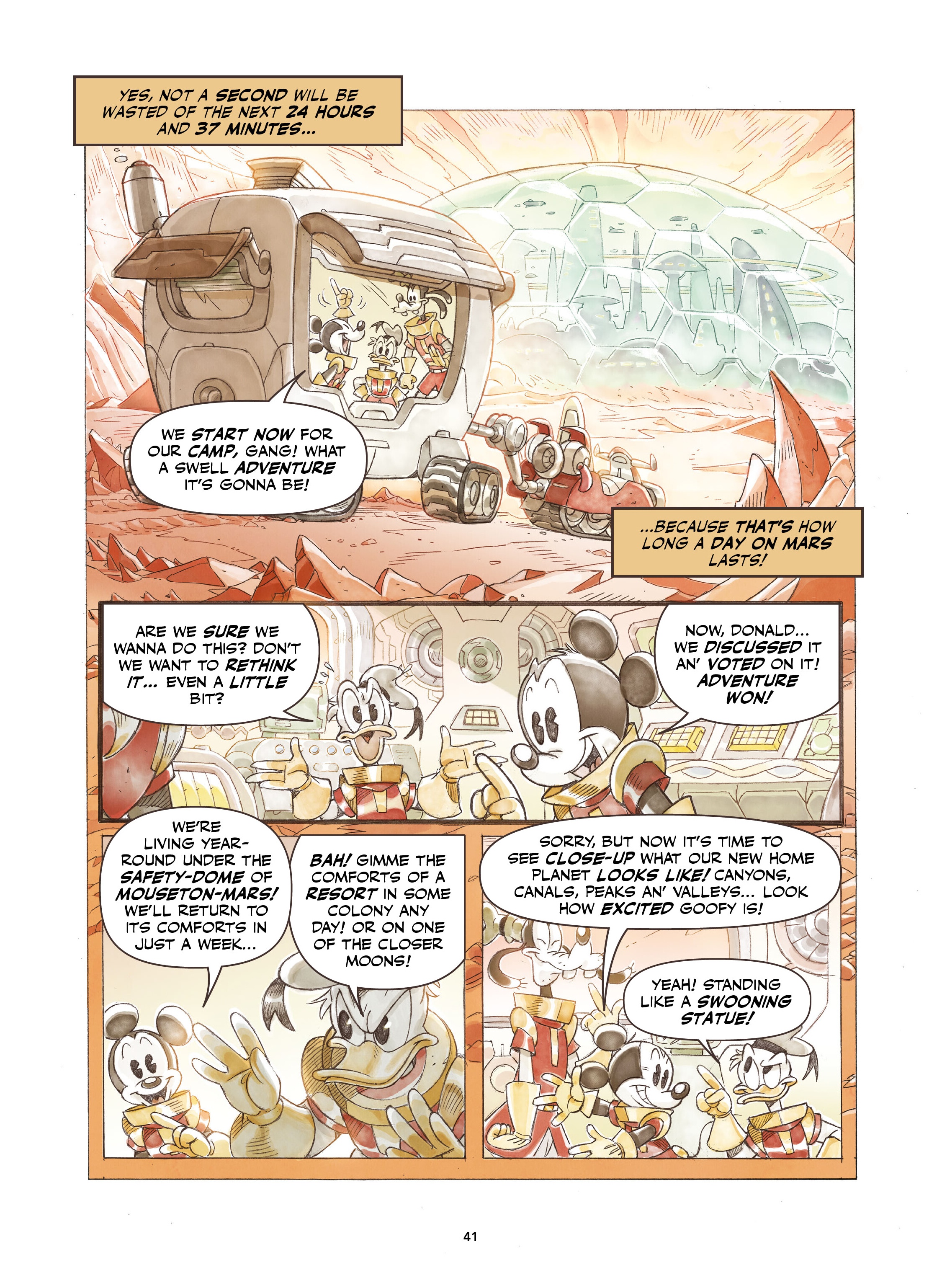 Read online Disney Once Upon a Mouse… In the Future comic -  Issue # TPB (Part 1) - 42