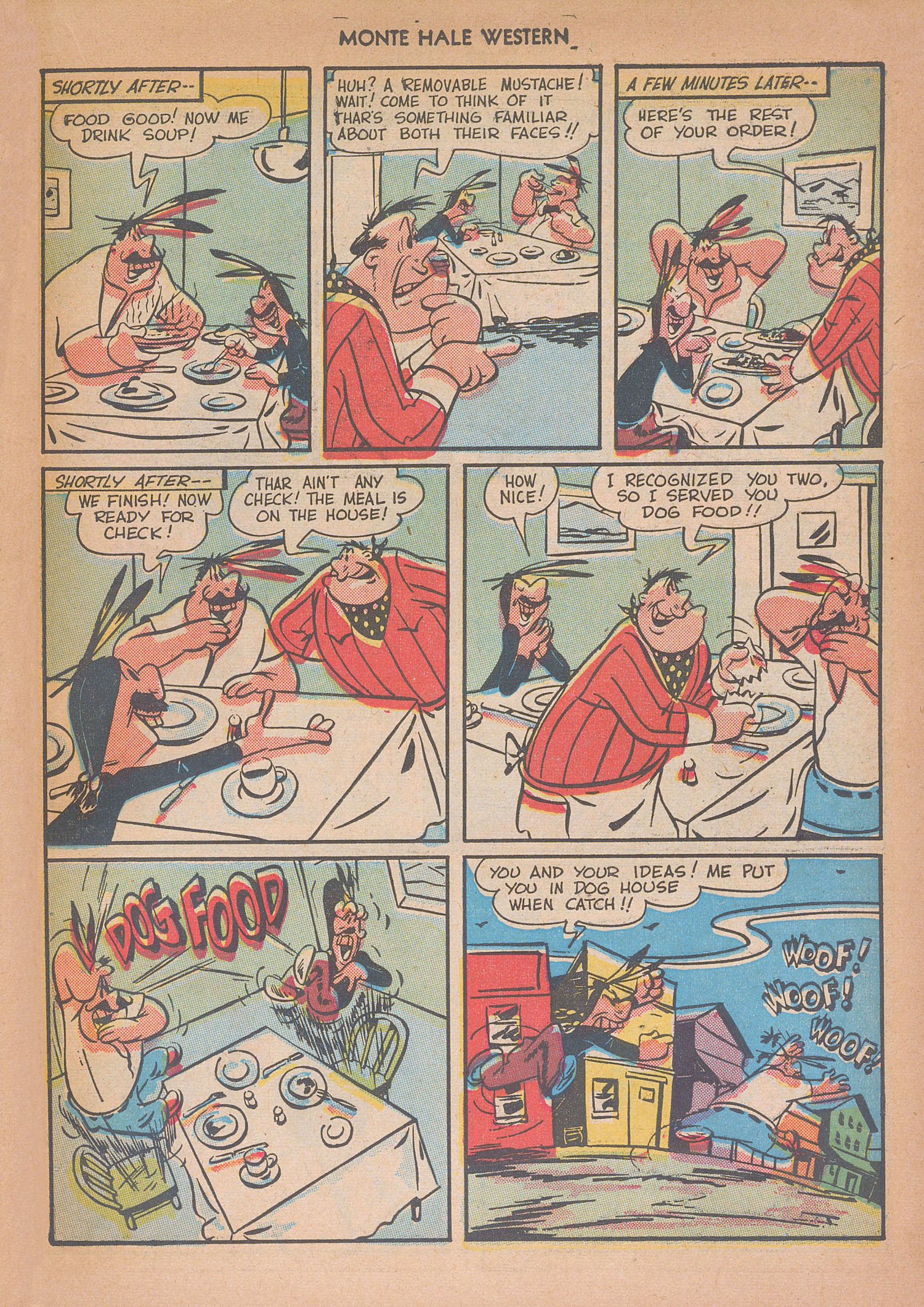Read online Monte Hale Western comic -  Issue #32 - 39