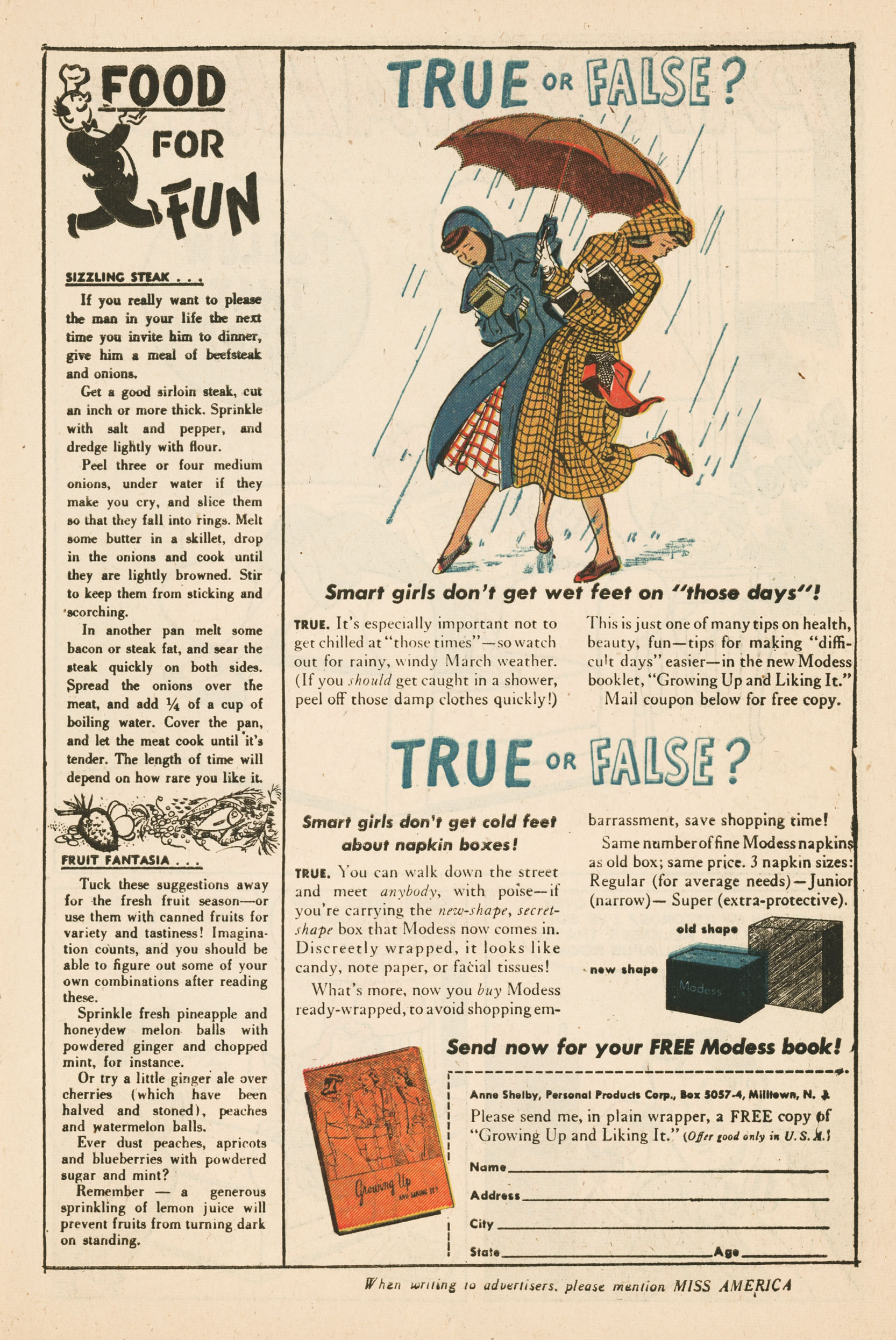 Read online Miss America comic -  Issue #33 - 5