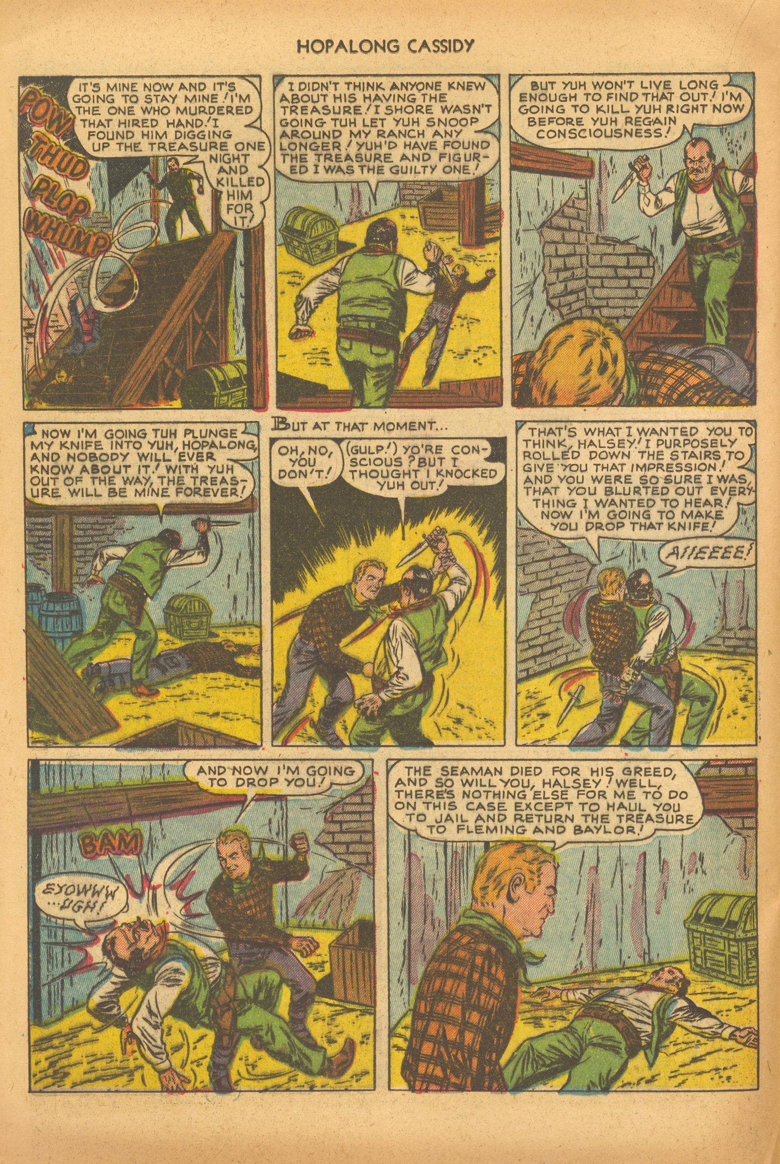 Read online Hopalong Cassidy comic -  Issue #74 - 20