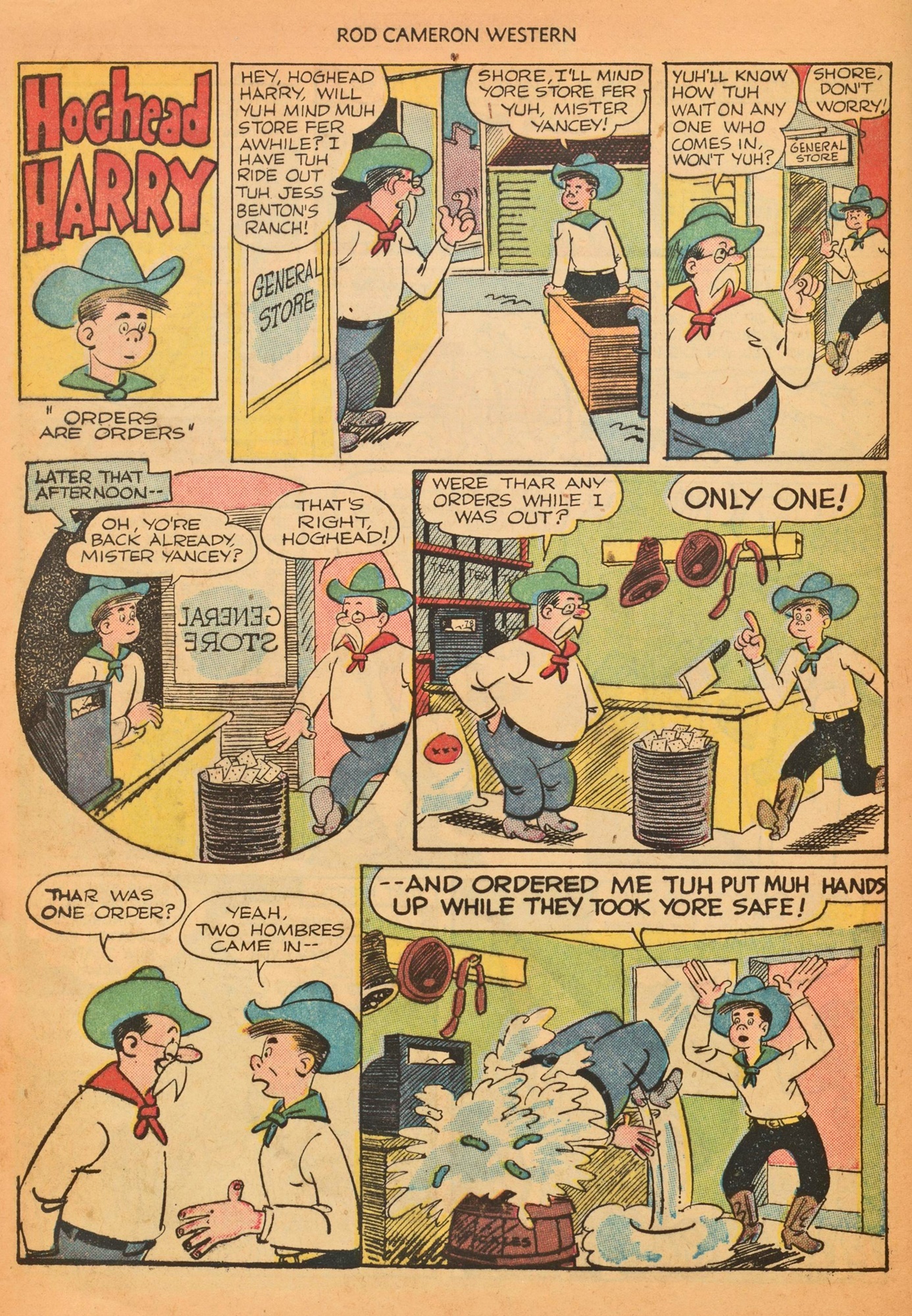Read online Rod Cameron Western comic -  Issue #2 - 32