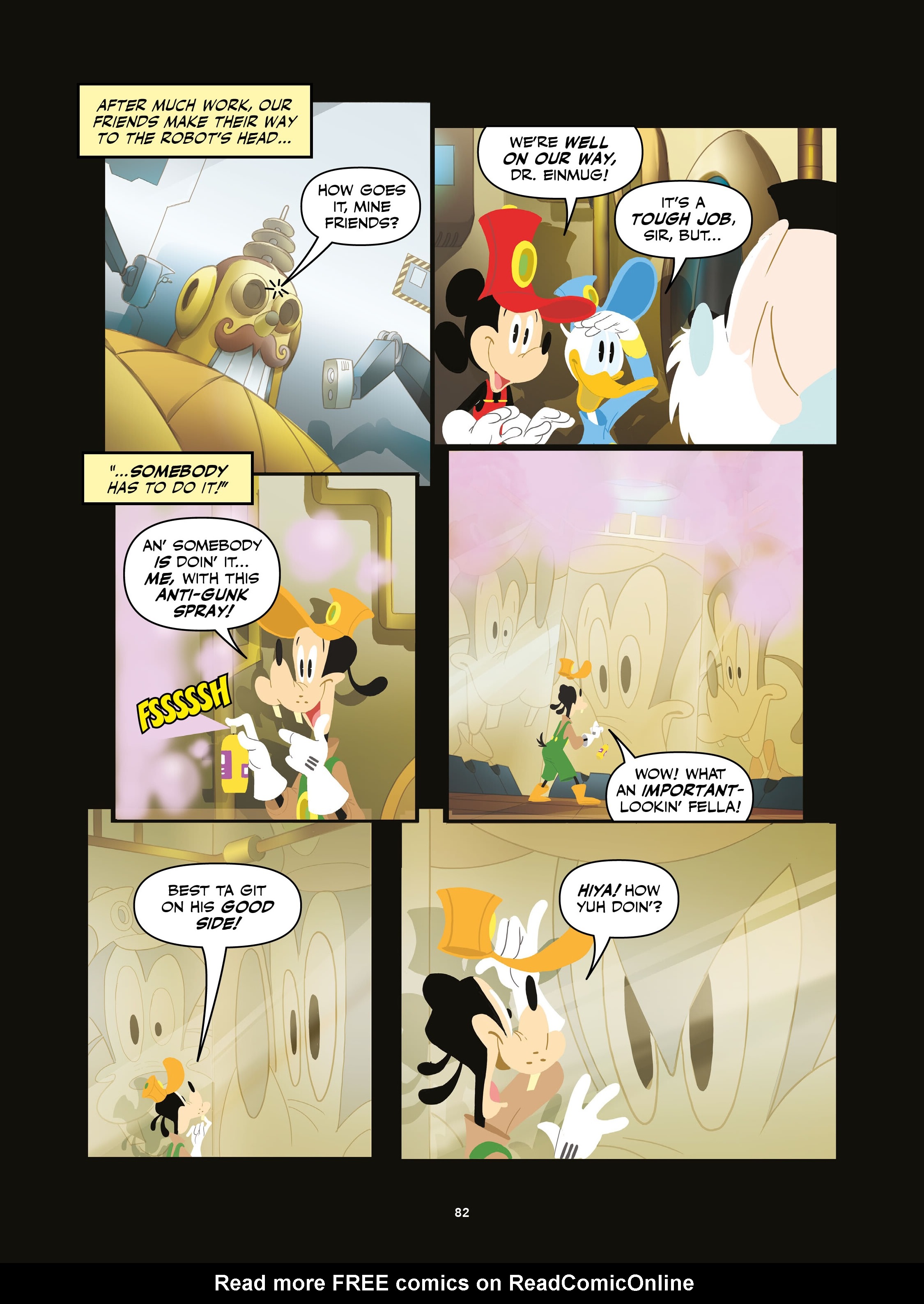 Read online Disney Once Upon a Mouse… In the Future comic -  Issue # TPB (Part 1) - 83