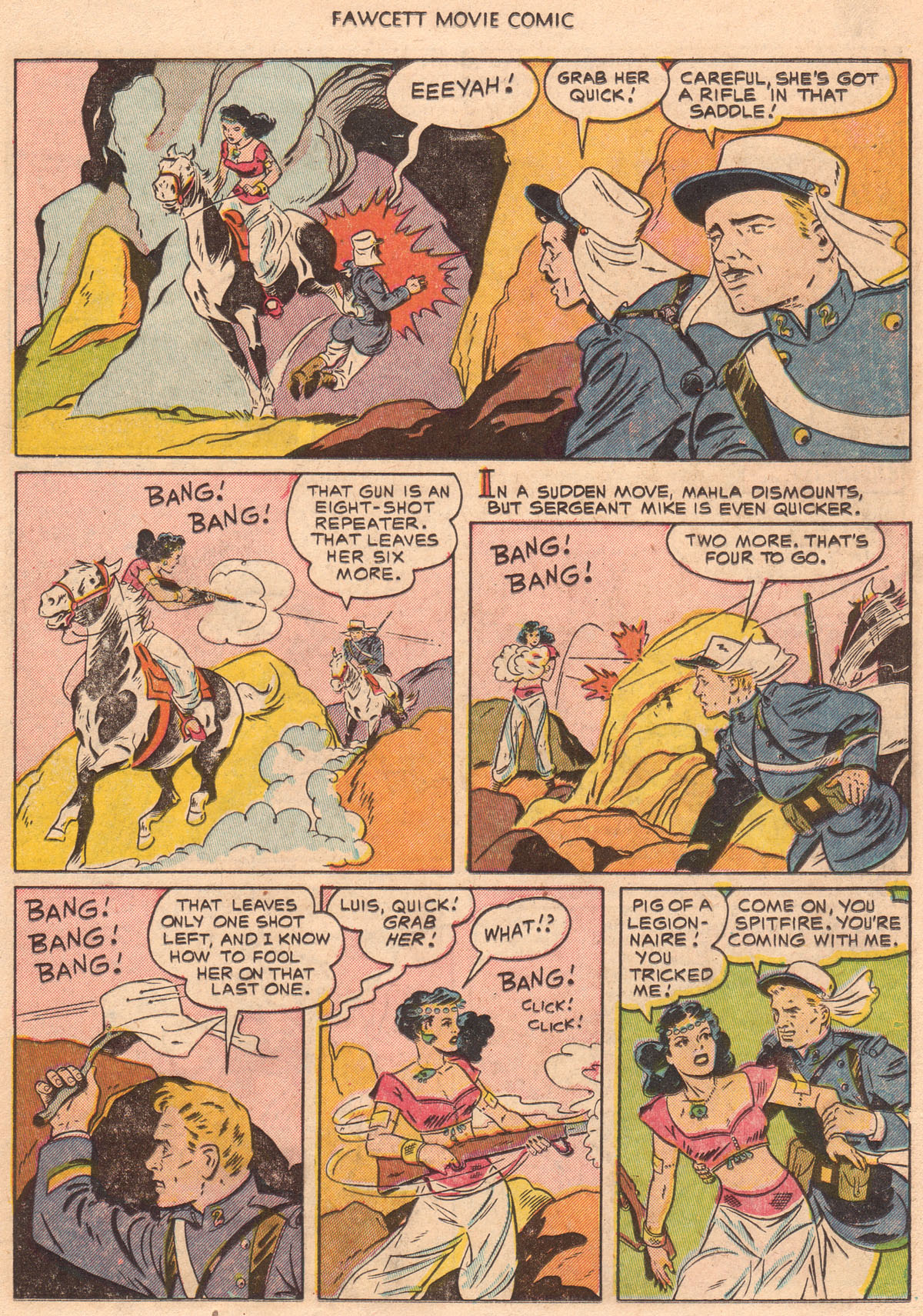 Read online Fawcett Movie Comic comic -  Issue #16 - 20