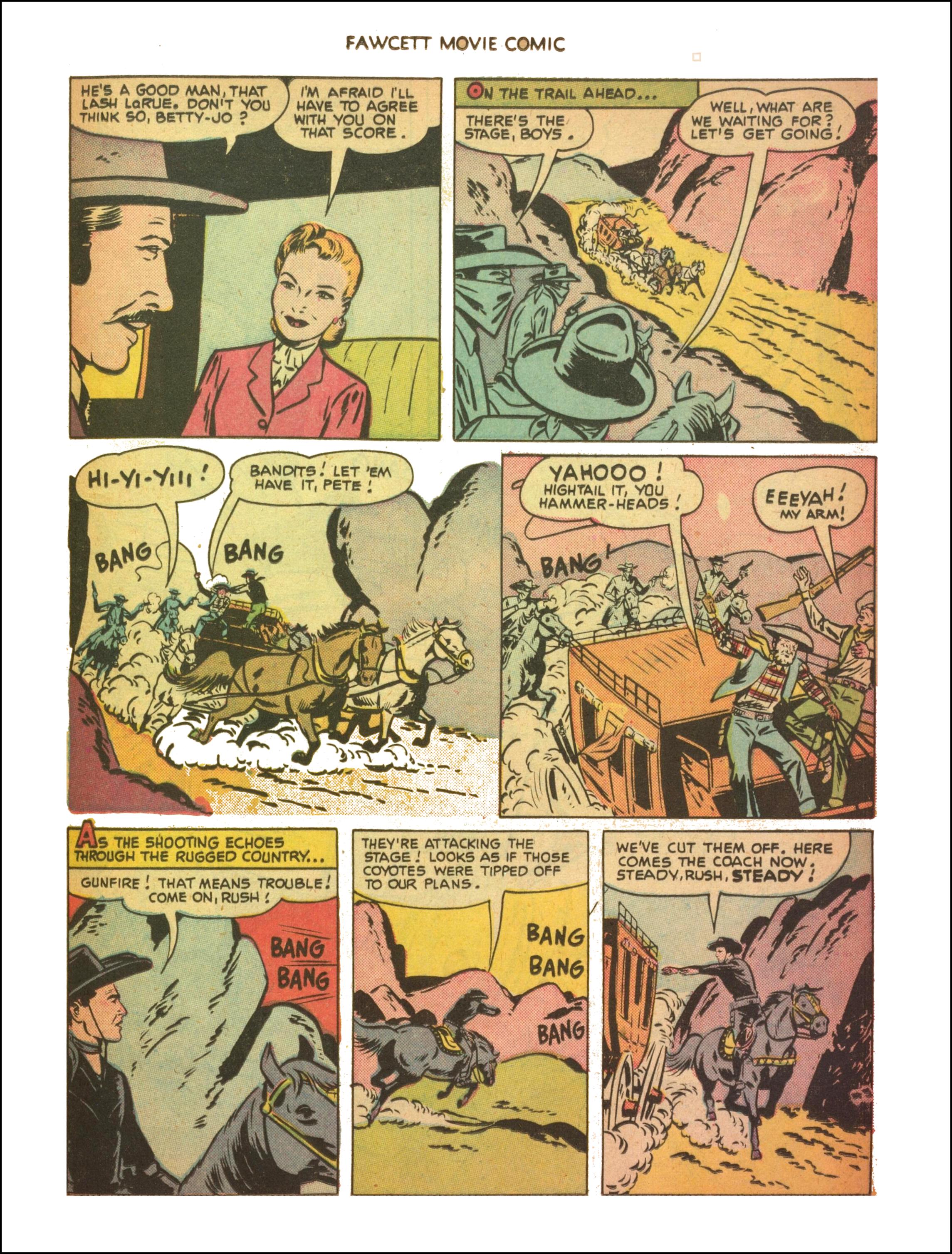 Read online Fawcett Movie Comic comic -  Issue #11 - 17