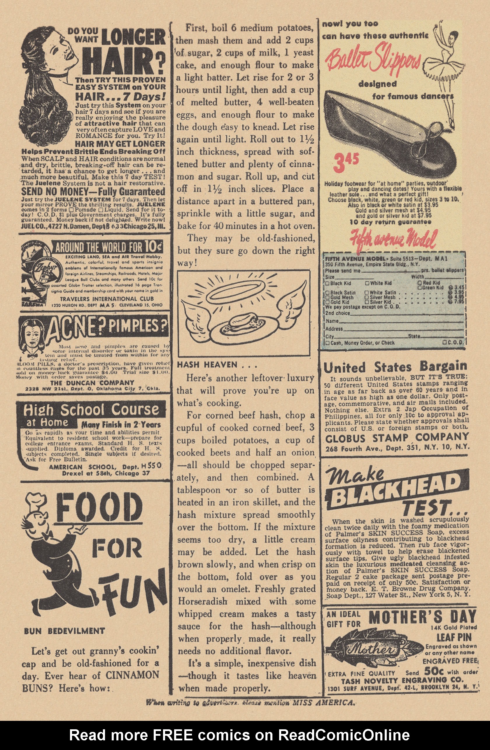 Read online Miss America Magazine comic -  Issue #43 - 44