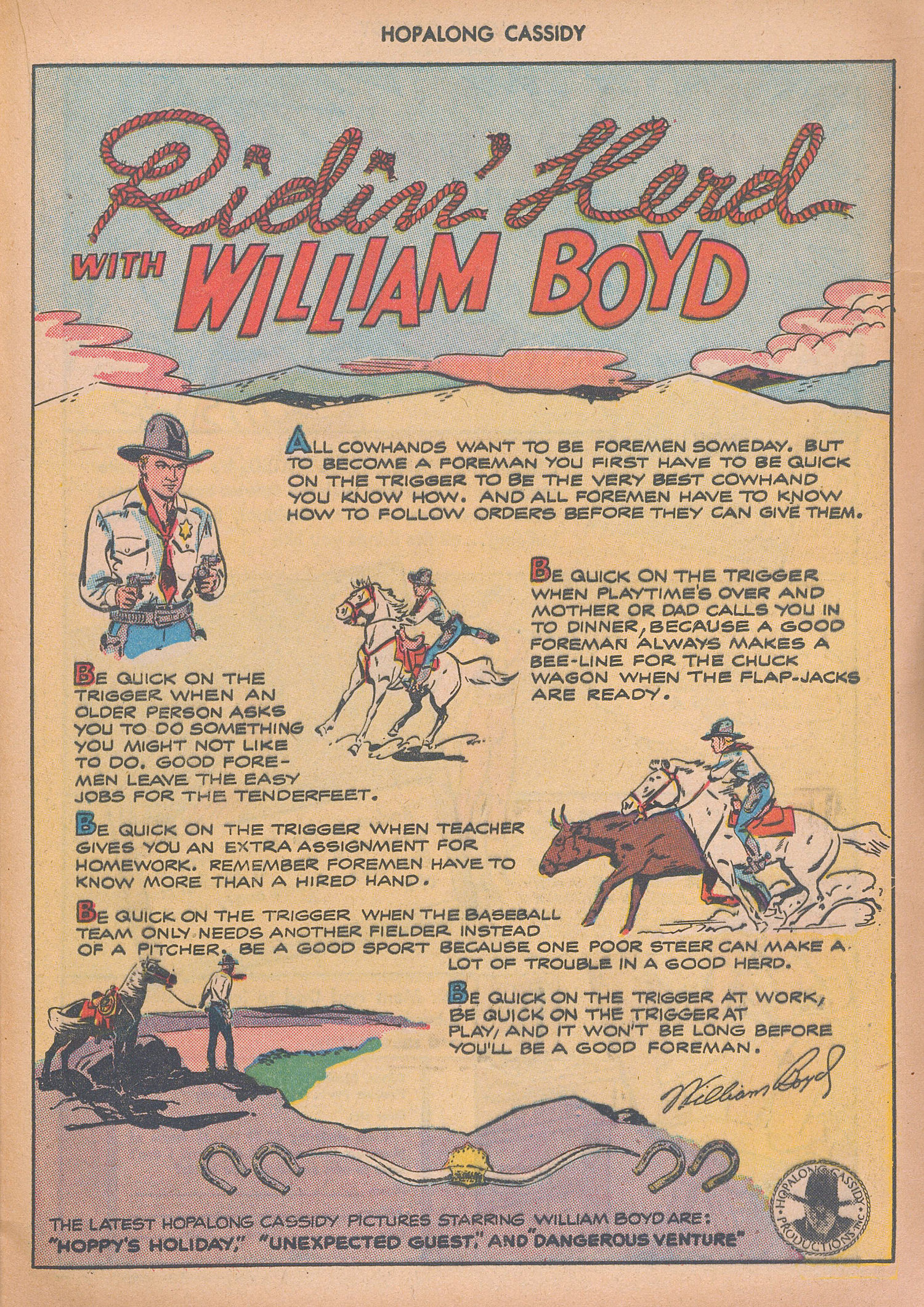 Read online Hopalong Cassidy comic -  Issue #15 - 37
