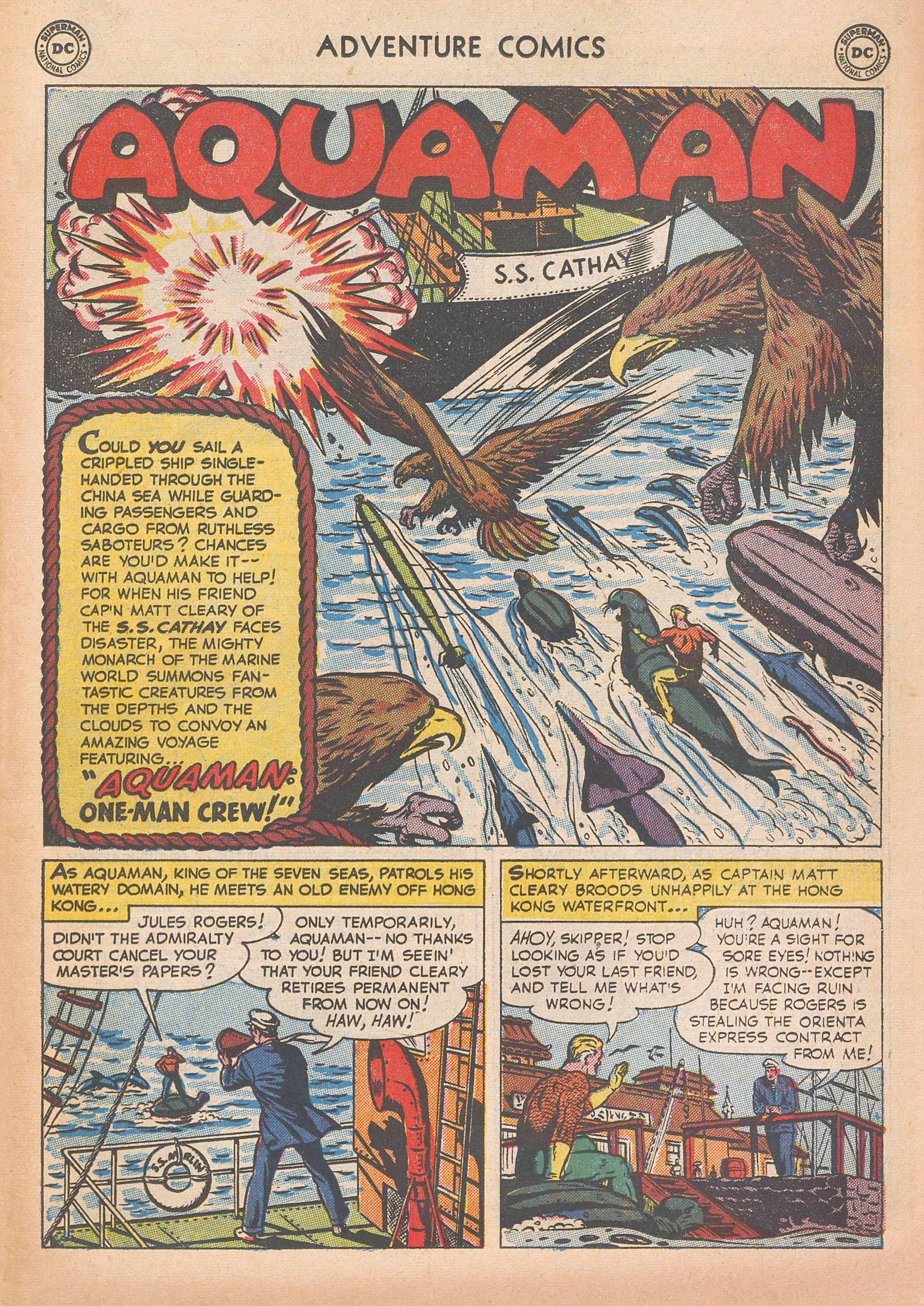 Read online Adventure Comics (1938) comic -  Issue #168 - 17