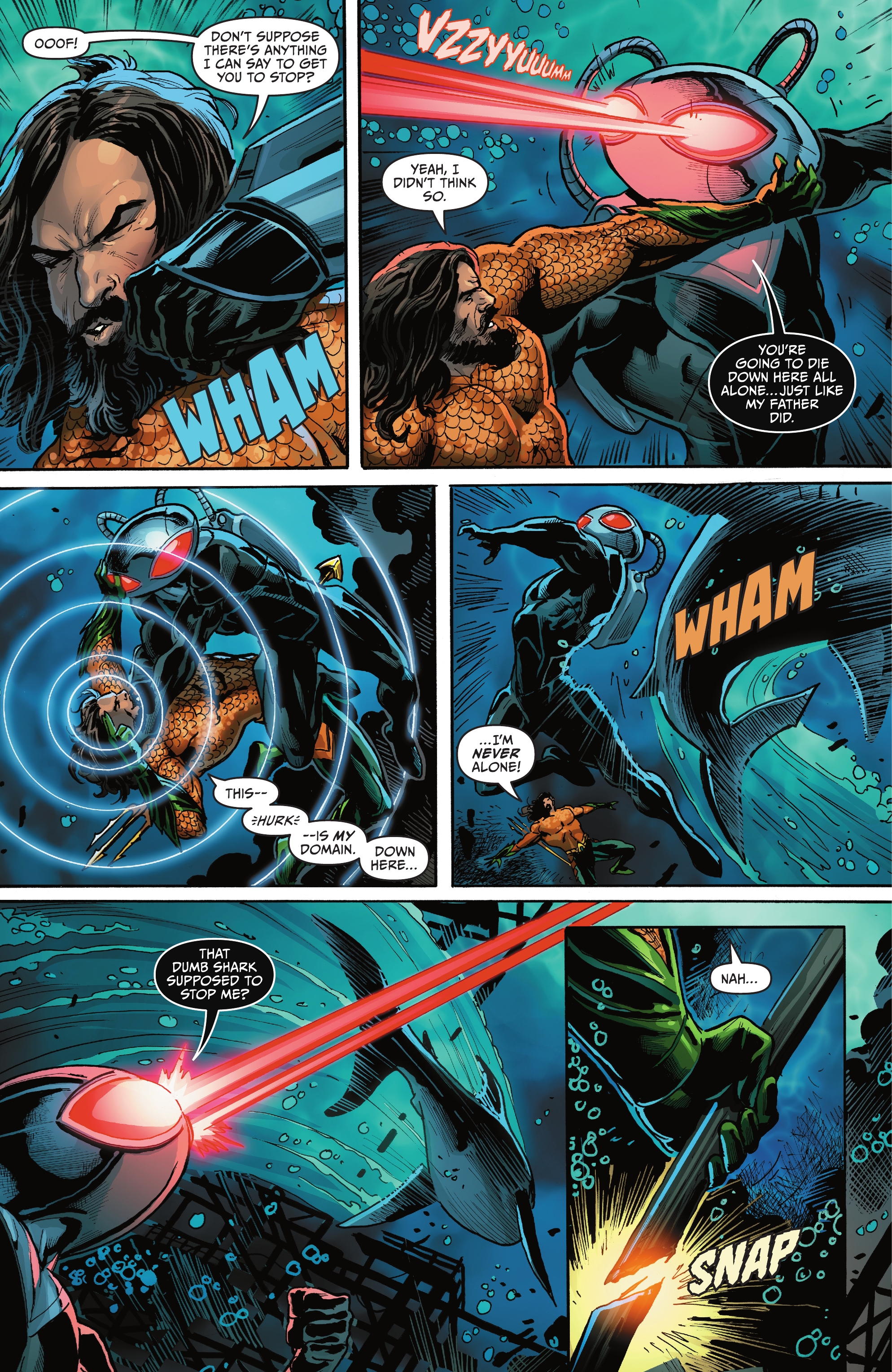 Read online Aquaman: Through Fire and Water comic -  Issue # Full - 17