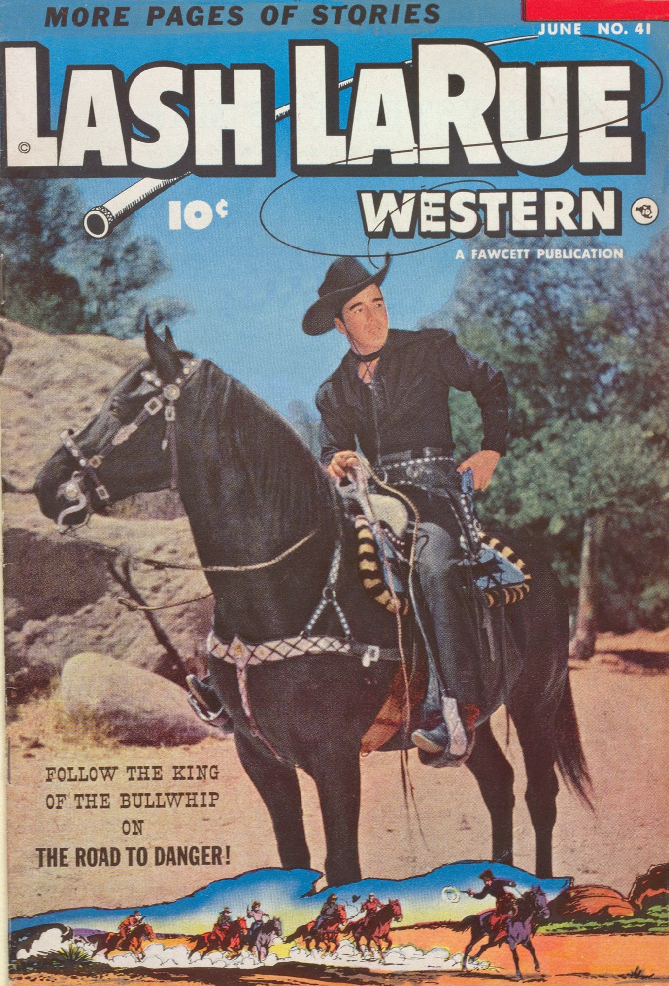 Read online Lash Larue Western (1949) comic -  Issue #41 - 1