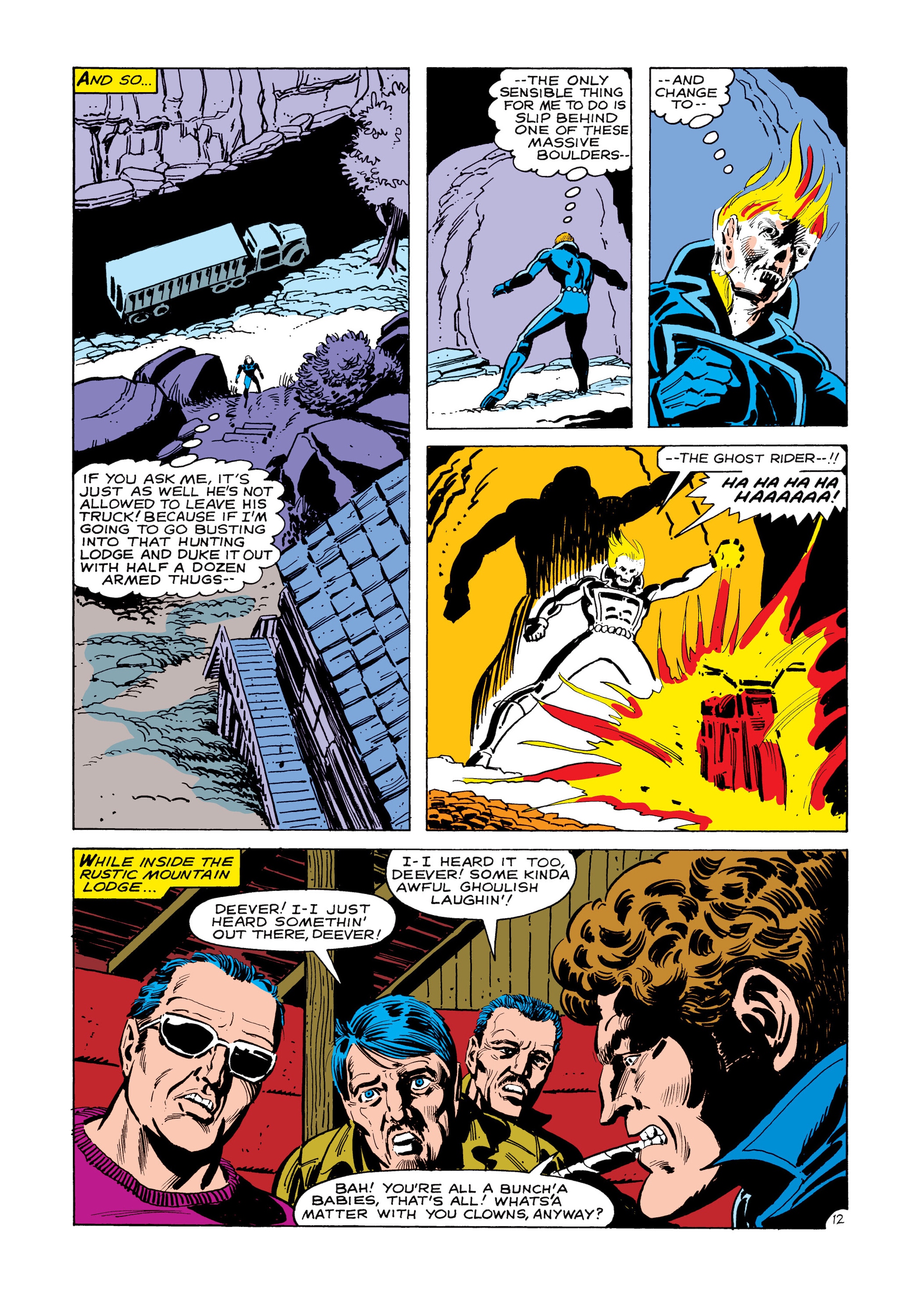 Read online Marvel Masterworks: Ghost Rider comic -  Issue # TPB 5 (Part 1) - 21