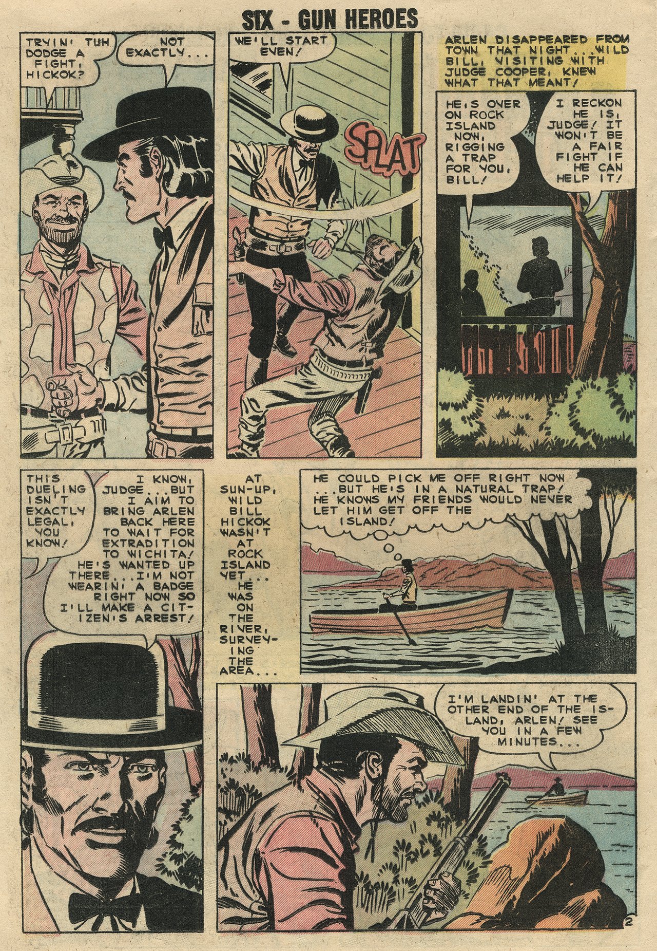 Read online Six-Gun Heroes comic -  Issue #54 - 20
