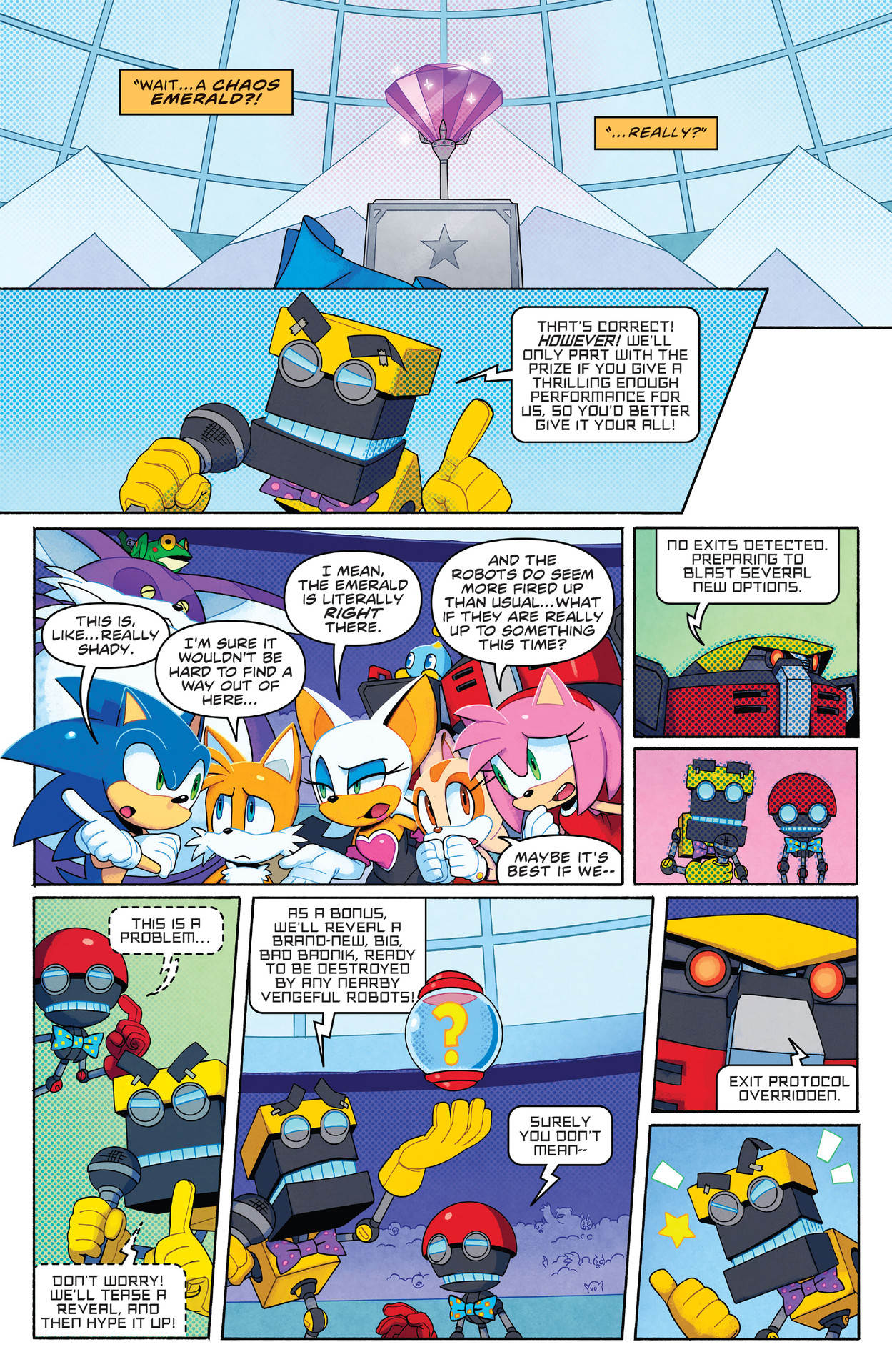 Read online Sonic the Hedgehog: Winter Jam comic -  Issue # Full - 10