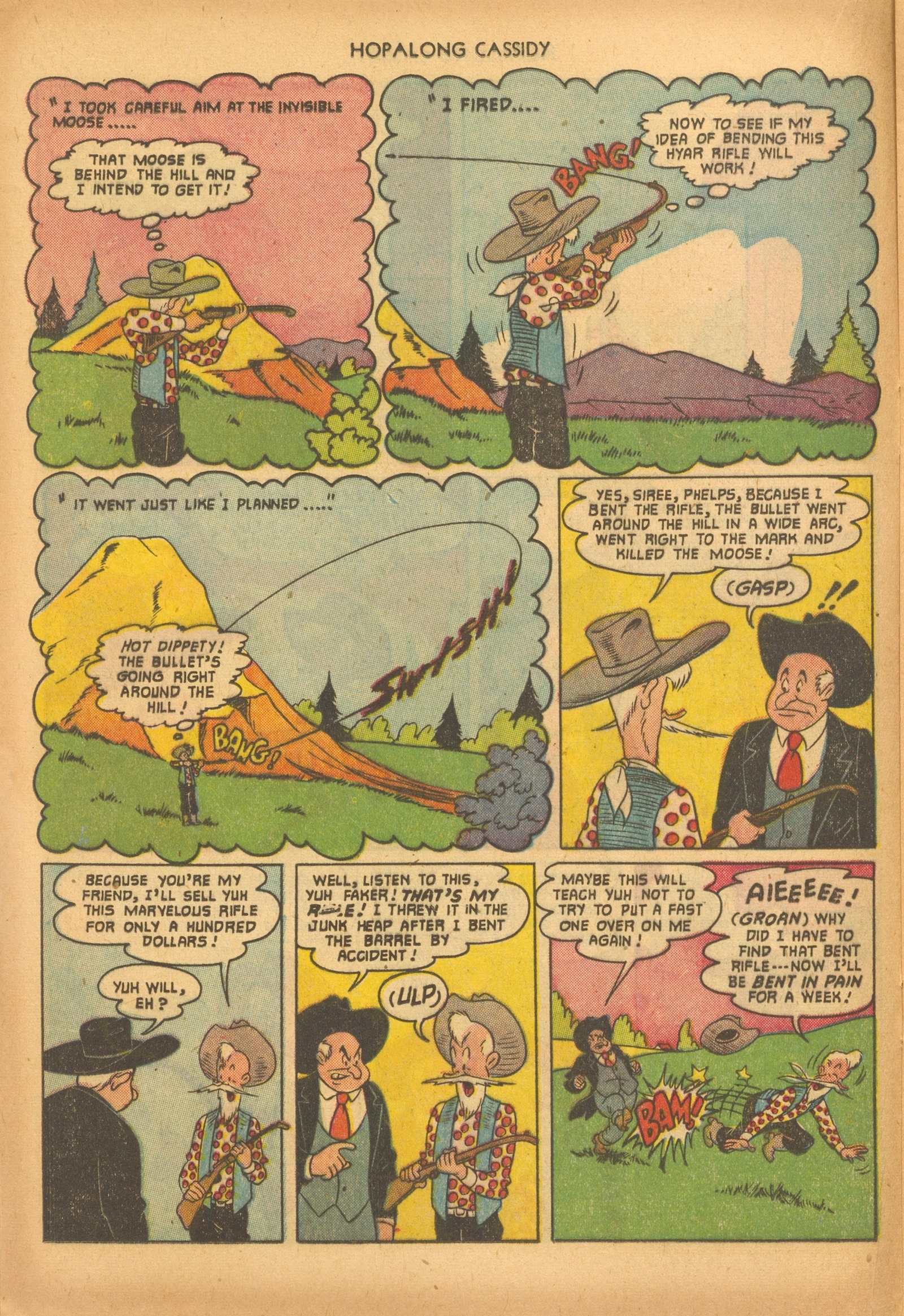 Read online Hopalong Cassidy comic -  Issue #67 - 16
