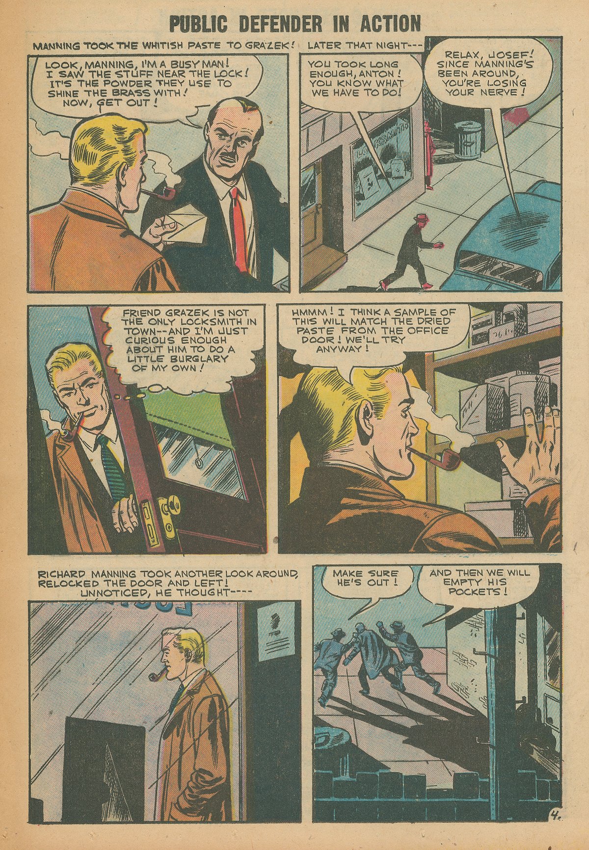 Read online Public Defender in Action comic -  Issue #9 - 12