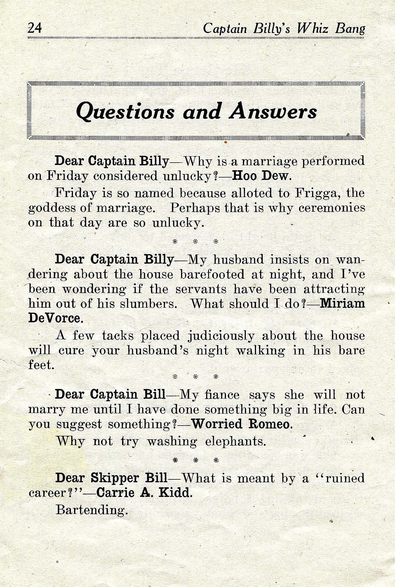 Read online Captain Billy's Whiz Bang comic -  Issue #18 - 26
