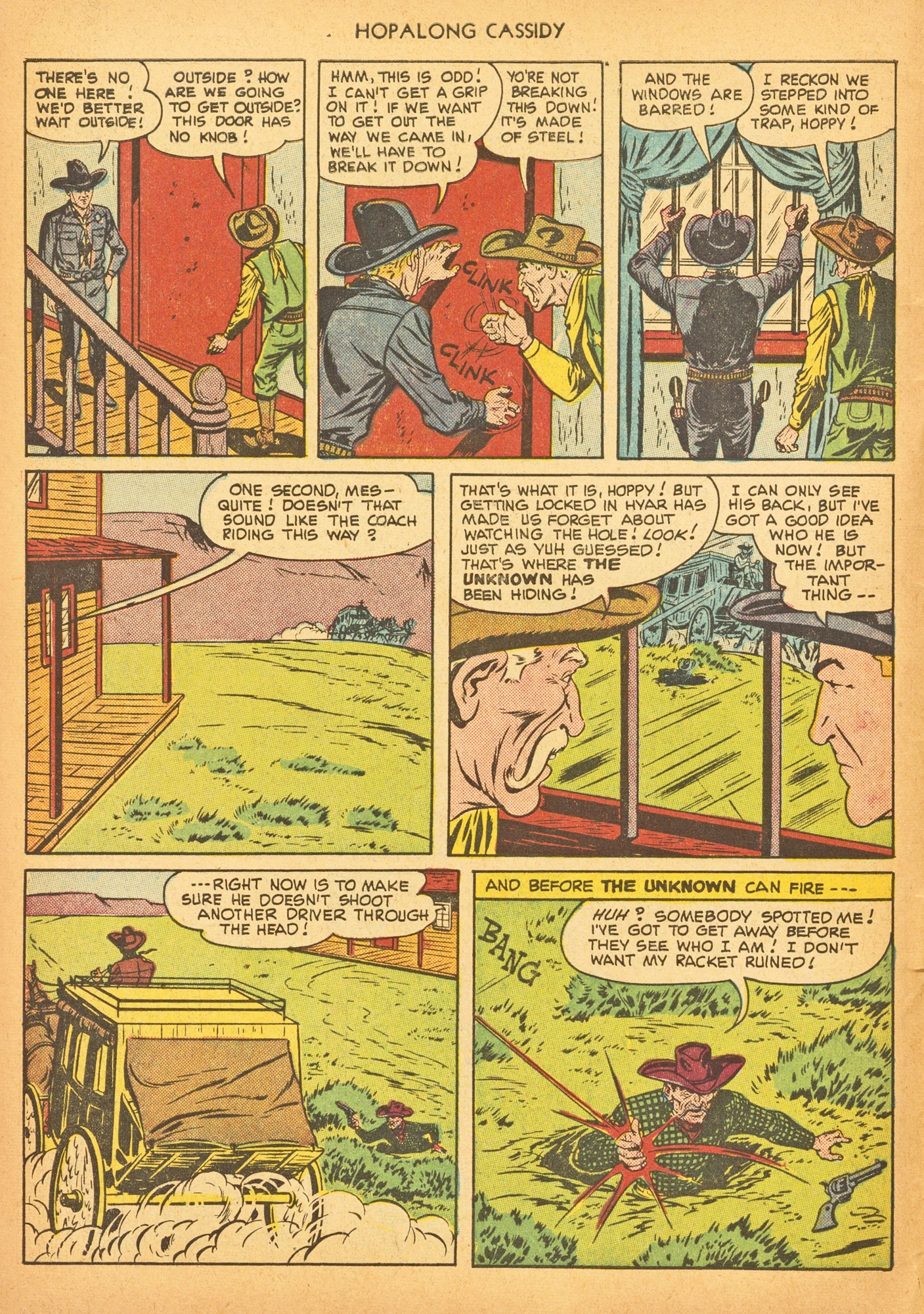 Read online Hopalong Cassidy comic -  Issue #54 - 6