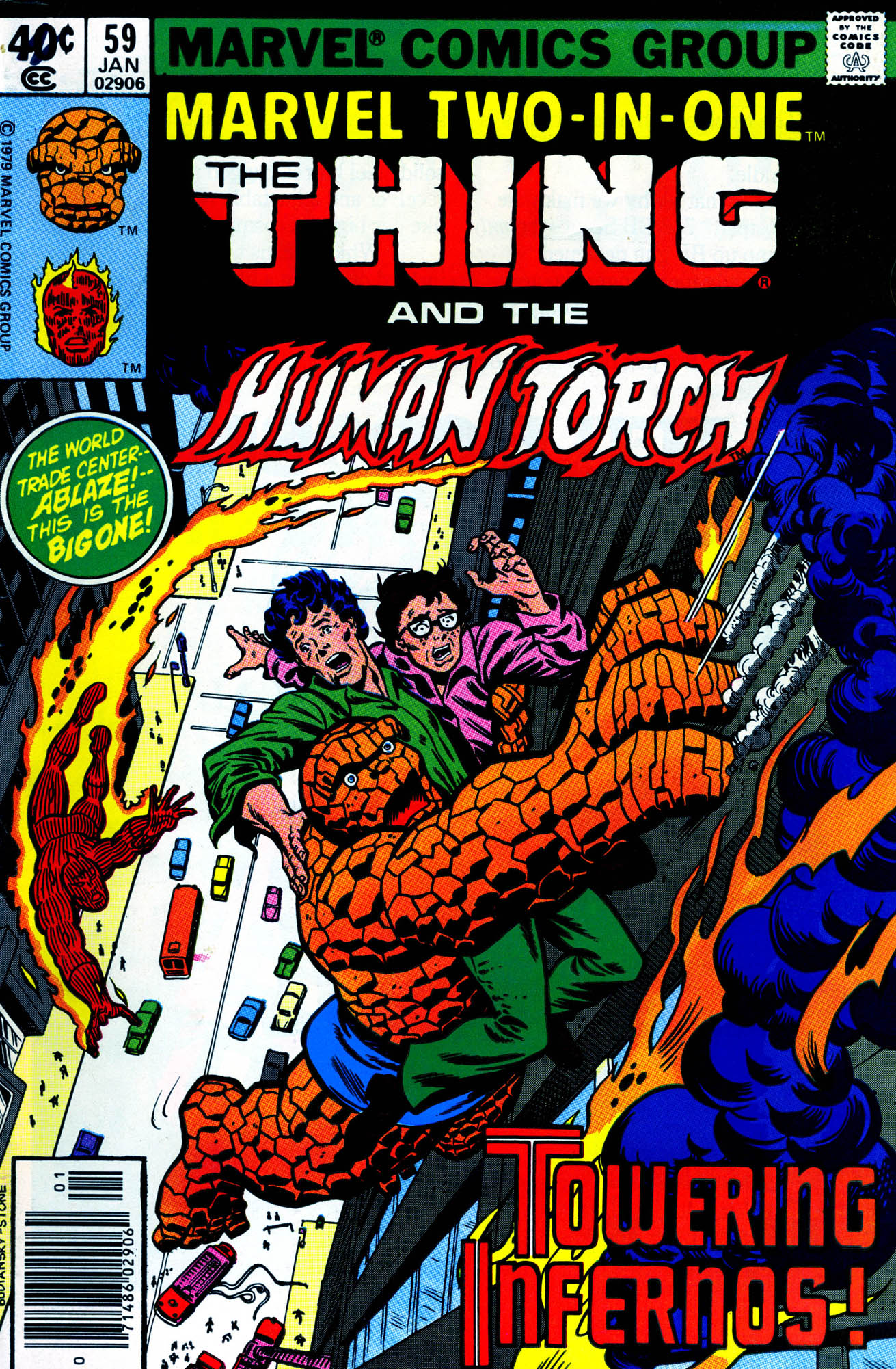 Read online Marvel Two-In-One comic -  Issue #59 - 1