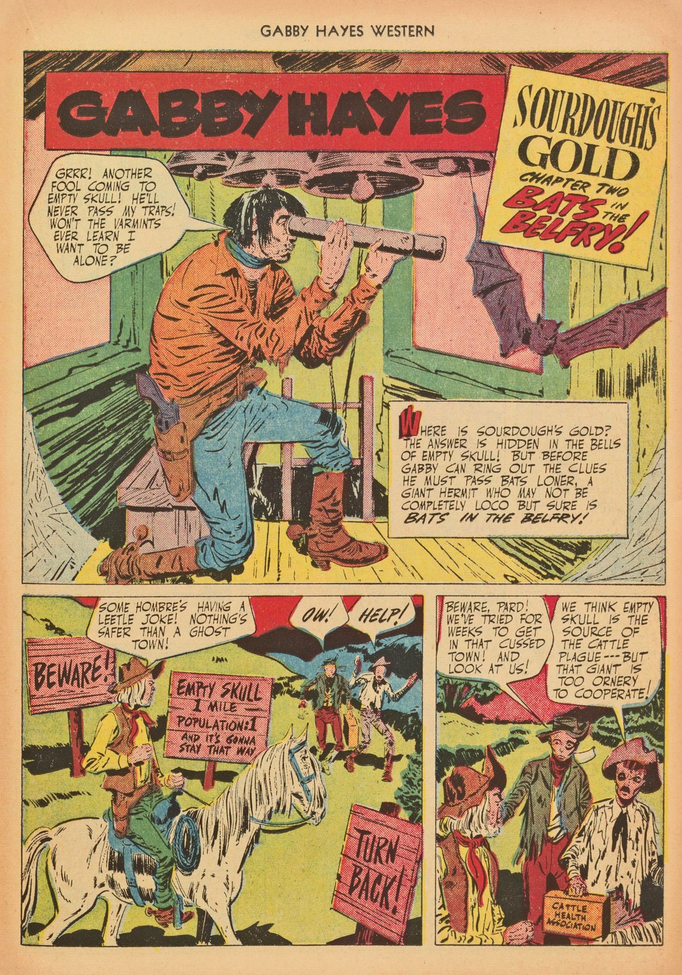Read online Gabby Hayes Western comic -  Issue #27 - 17