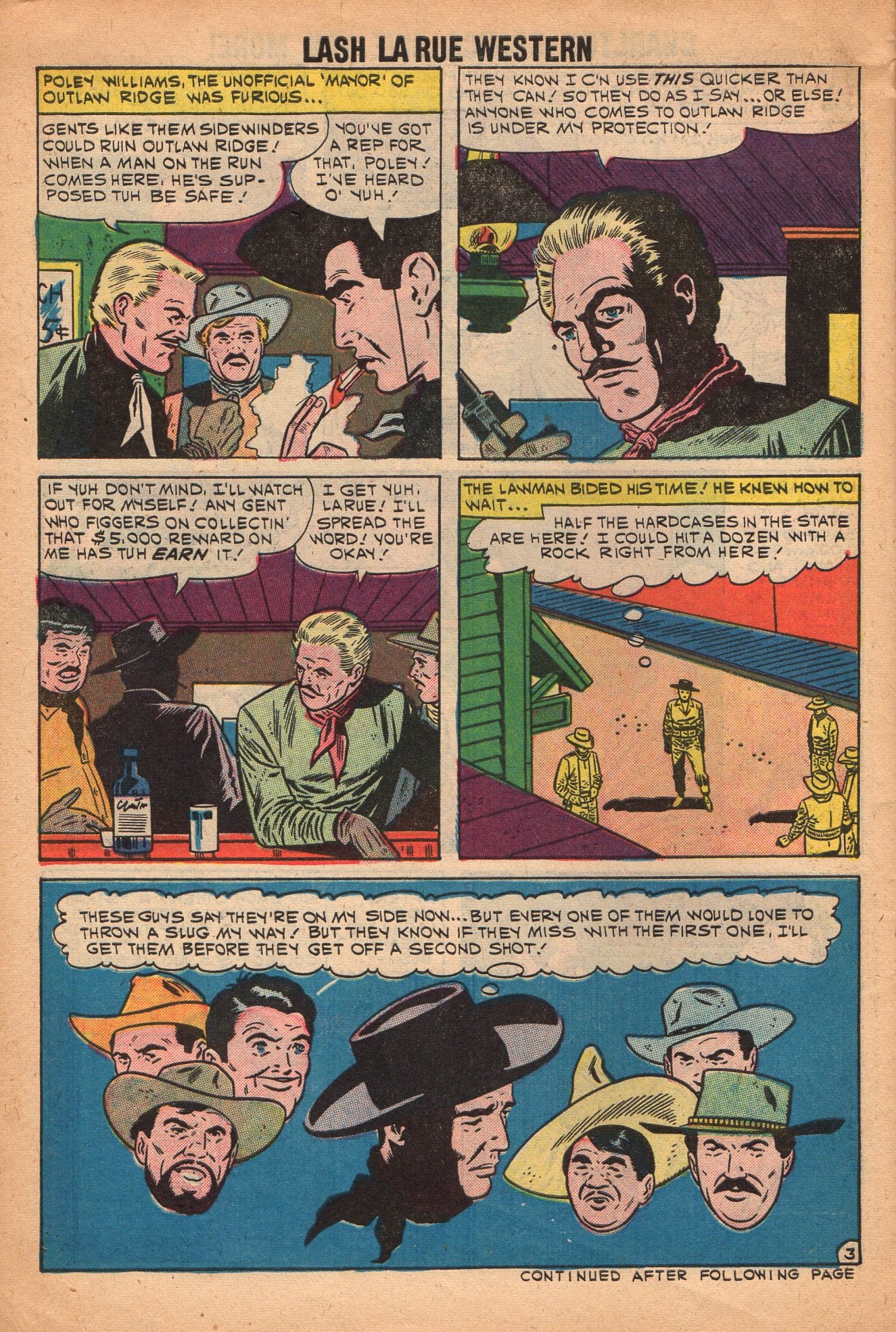 Read online Lash Larue Western (1949) comic -  Issue #81 - 30