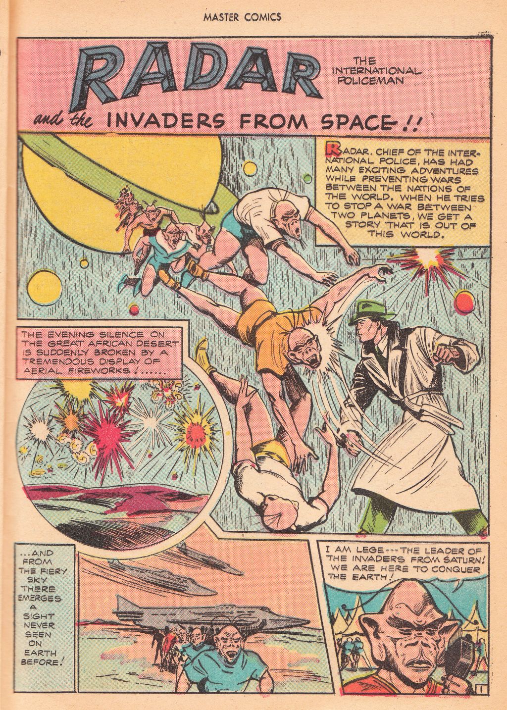 Read online Master Comics comic -  Issue #87 - 42