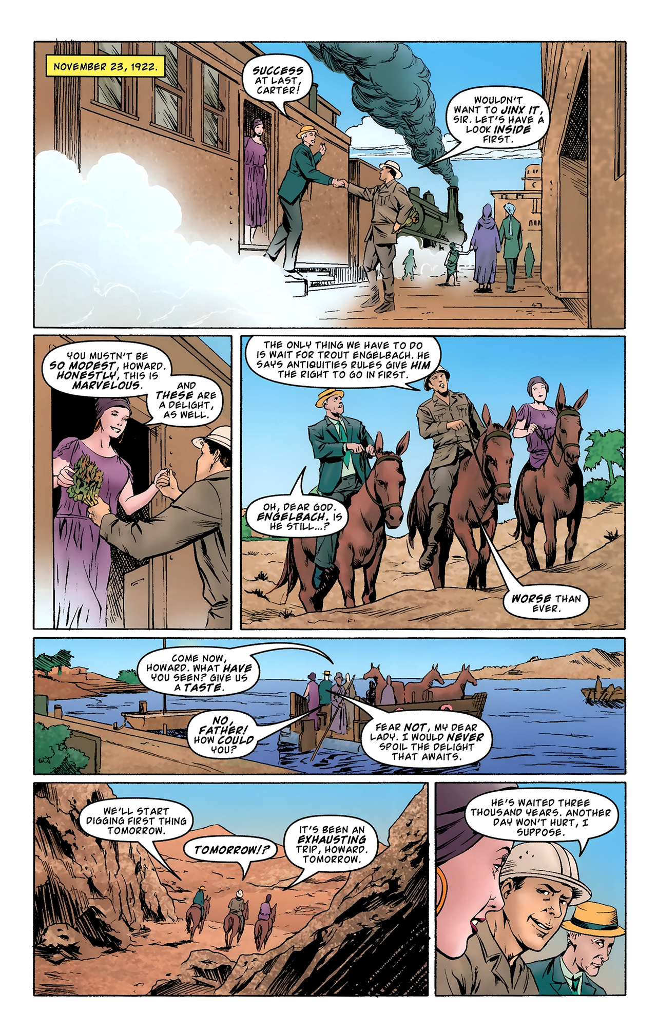 Read online The Murder of King Tut comic -  Issue #4 - 20