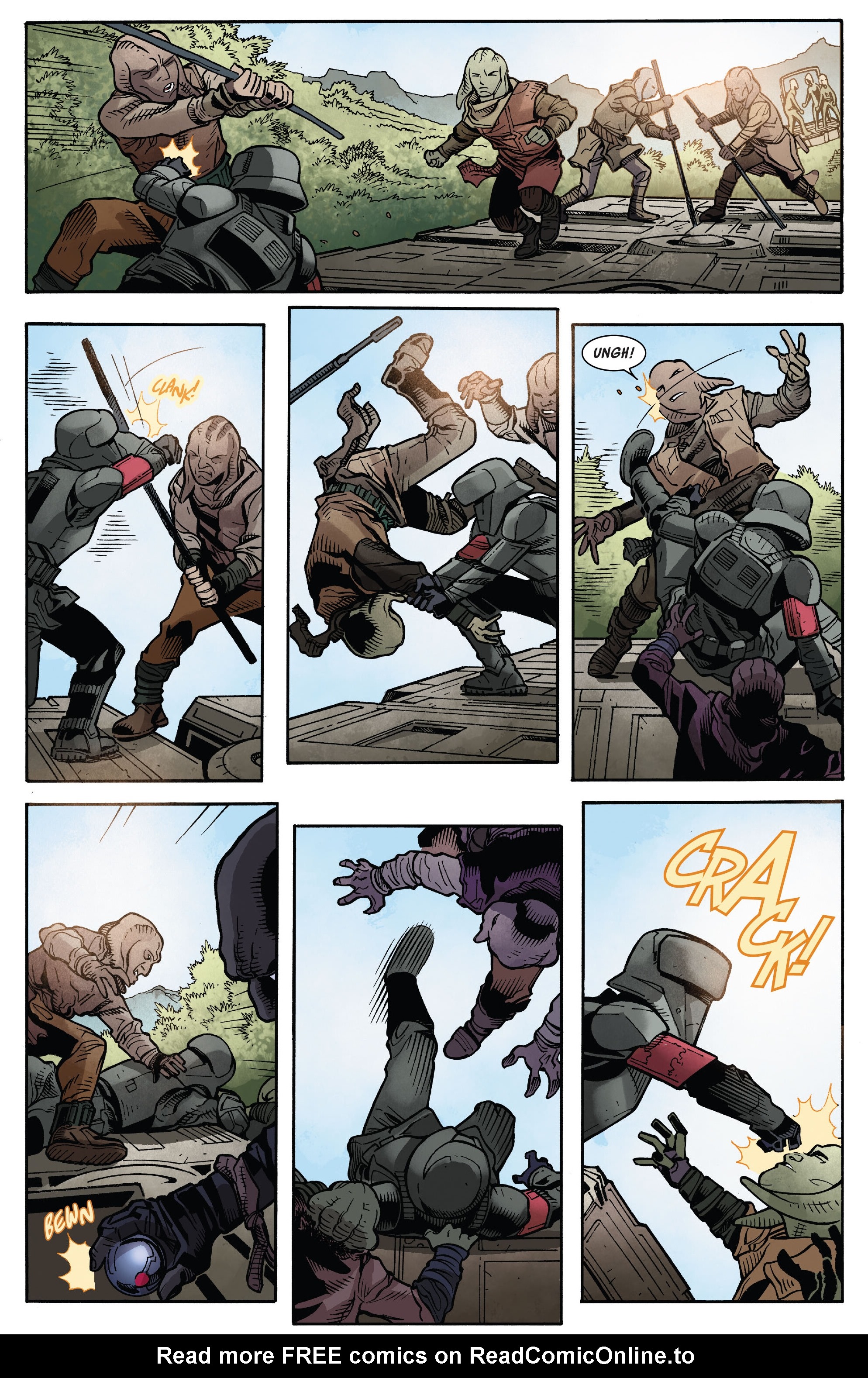 Read online Star Wars: The Mandalorian Season 2 comic -  Issue #7 - 17