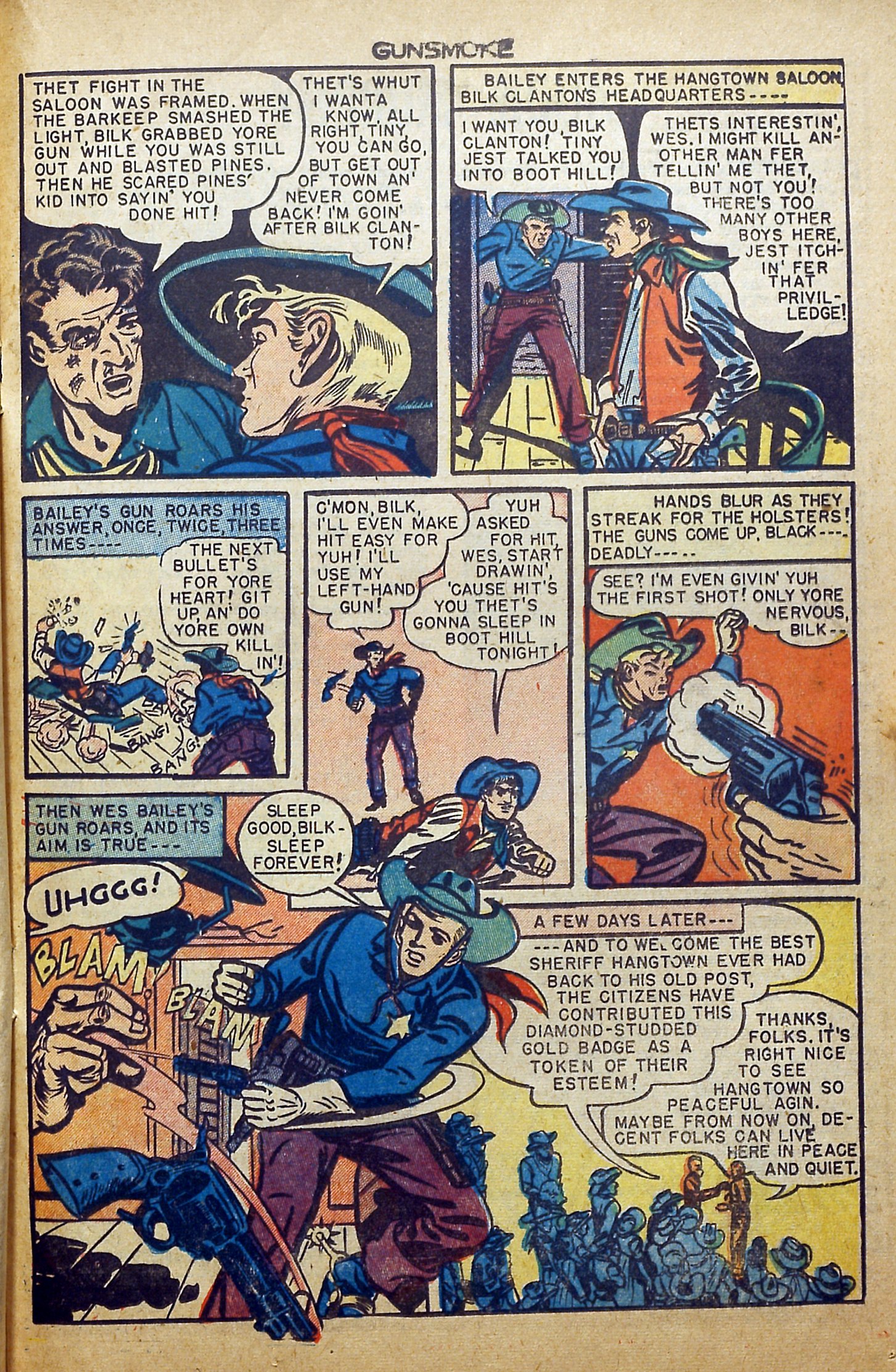 Read online Gunsmoke comic -  Issue #6 - 17