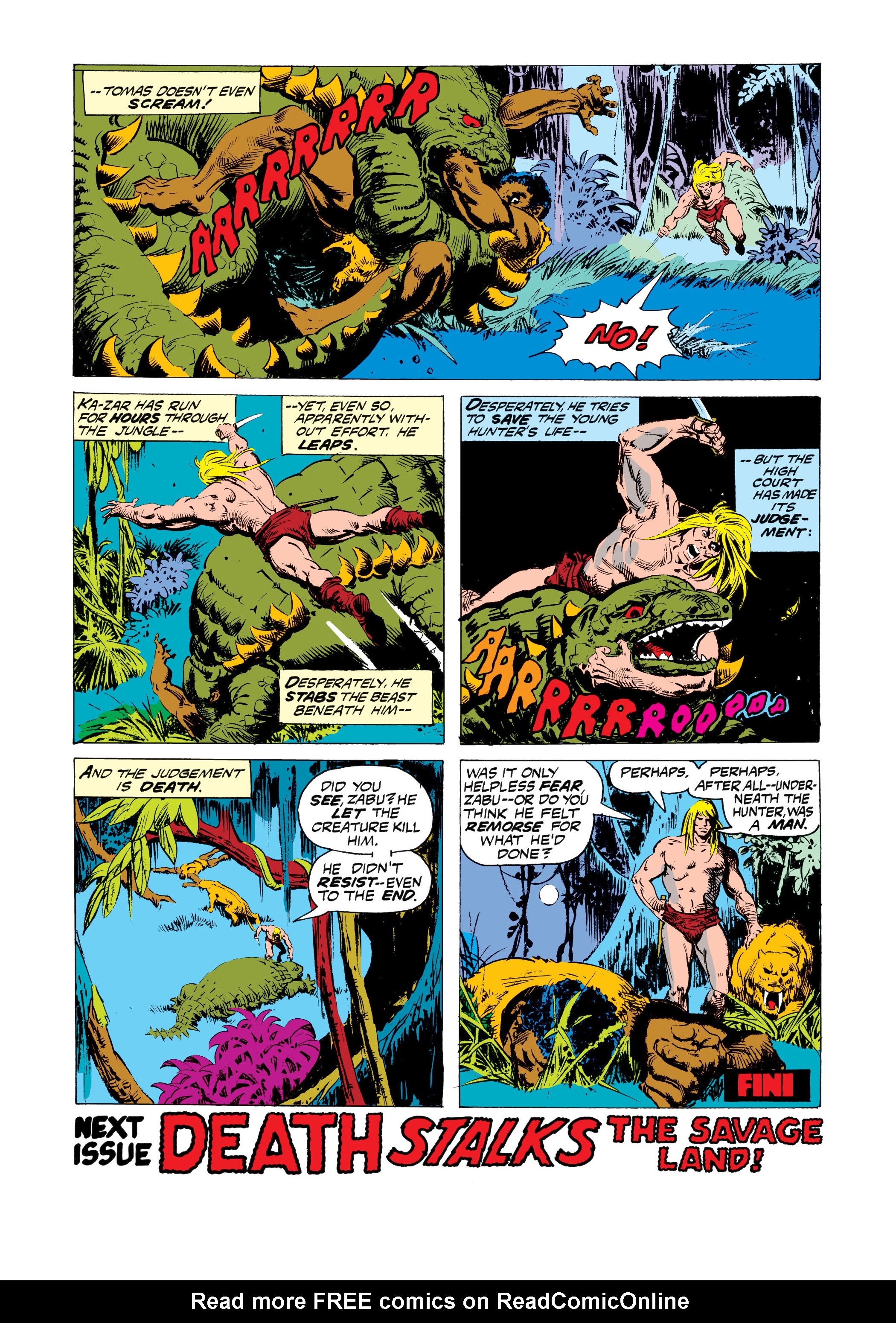 Read online Marvel Masterworks: Ka-Zar comic -  Issue # TPB 3 (Part 1) - 84