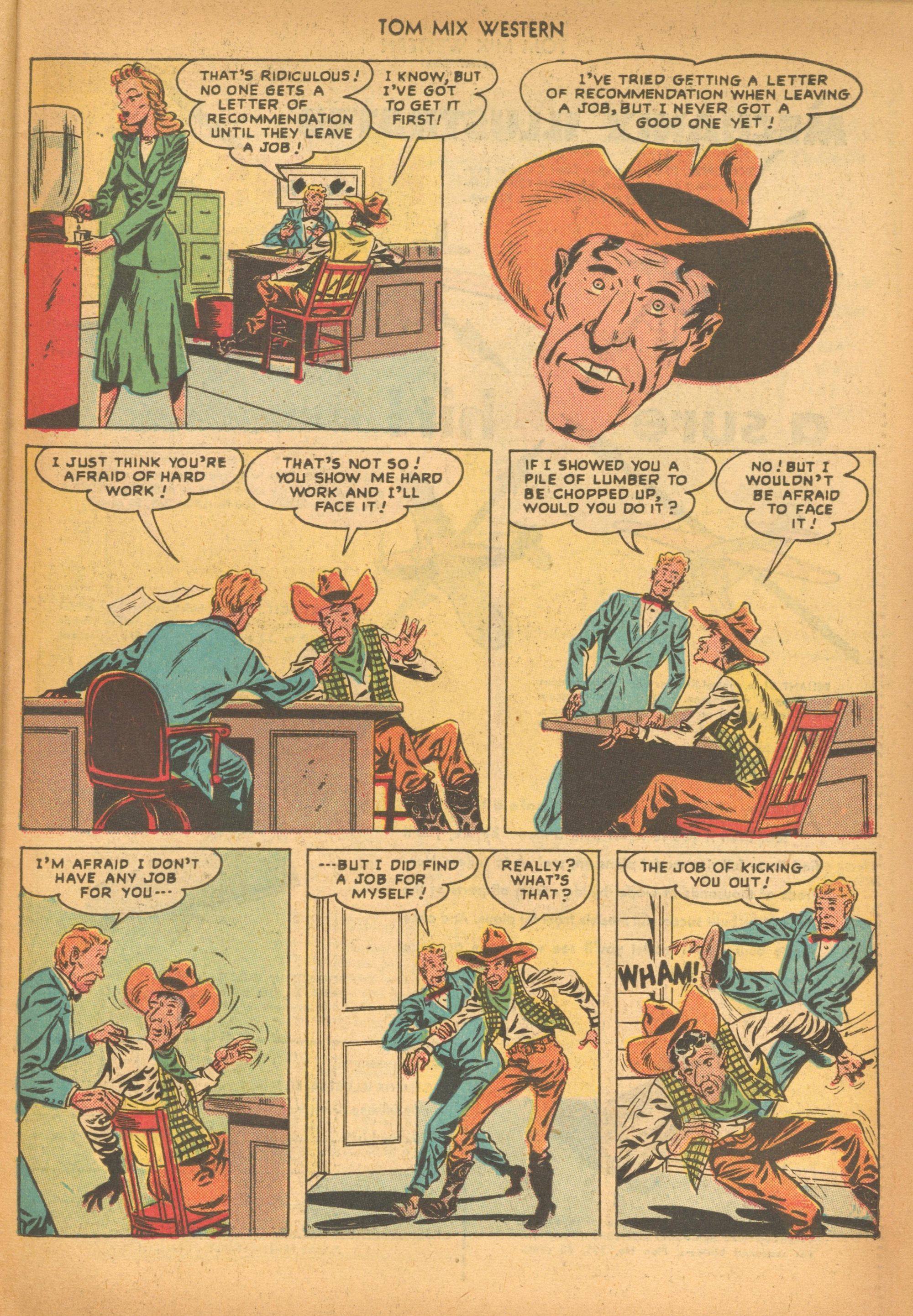 Read online Tom Mix Western (1948) comic -  Issue #16 - 39