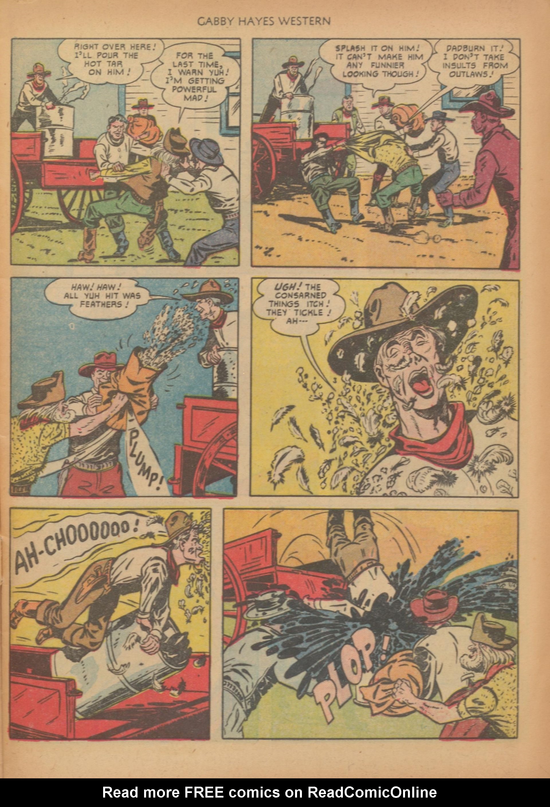 Read online Gabby Hayes Western comic -  Issue #29 - 9