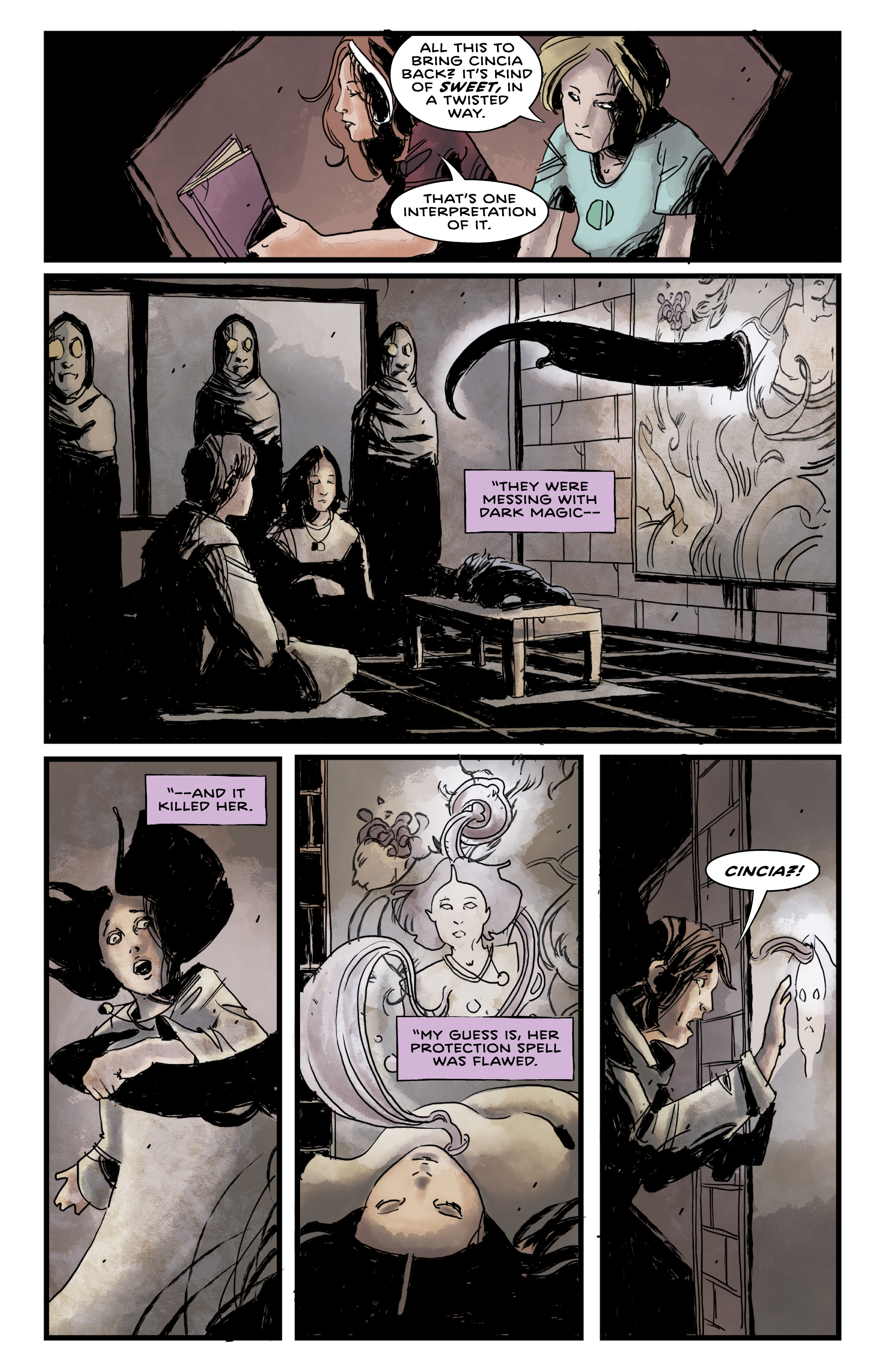 Read online The Case of the Bleeding Wall comic -  Issue #3 - 15