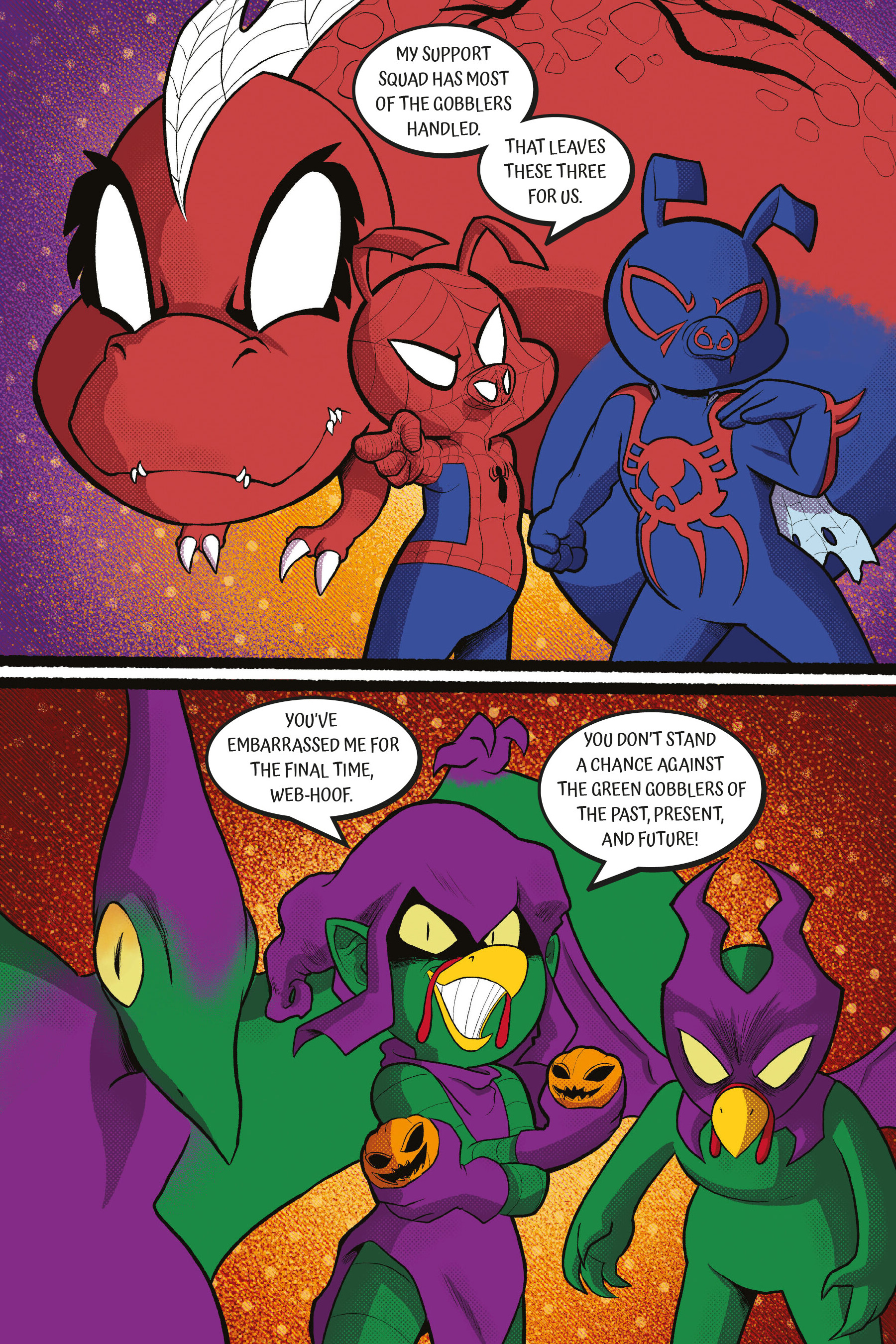 Read online Spider-Ham: A Pig in Time comic -  Issue # TPB - 59
