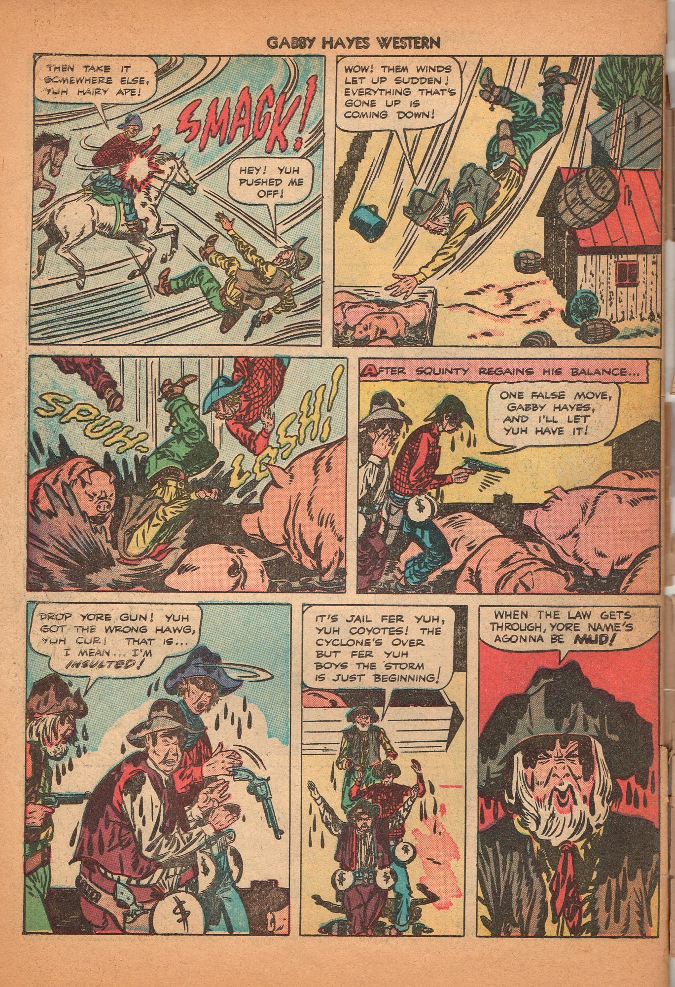 Read online Gabby Hayes Western comic -  Issue #7 - 34