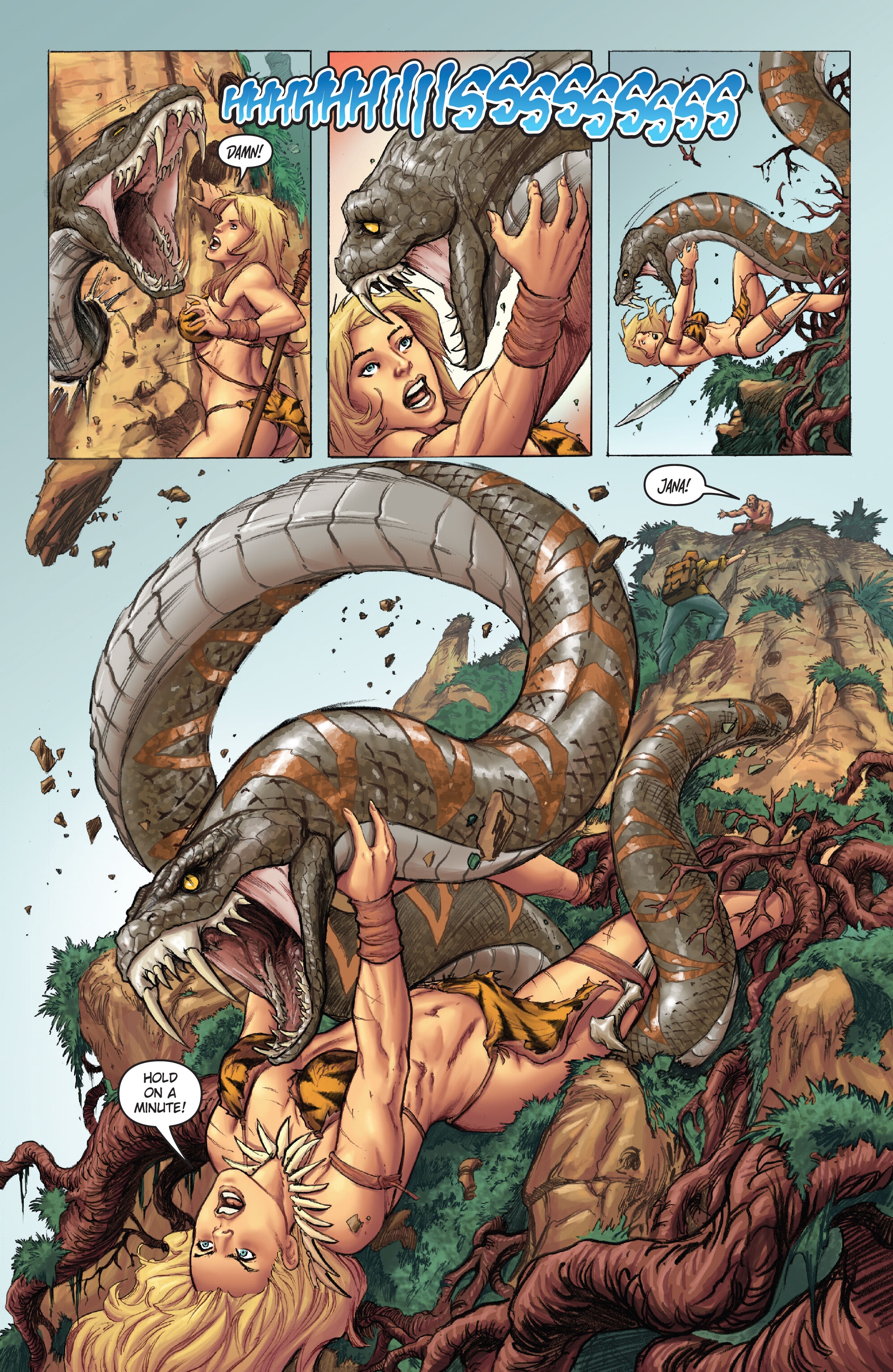 Read online Frank Cho's Jungle Girl: The Complete Omnibus comic -  Issue # TPB (Part 2) - 42