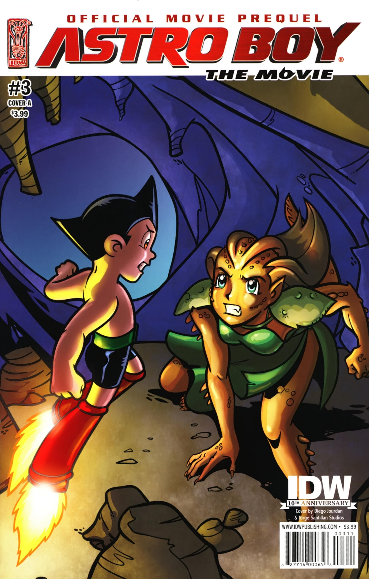 Read online Astro Boy: The Movie: Official Movie Prequel comic -  Issue #3 - 1
