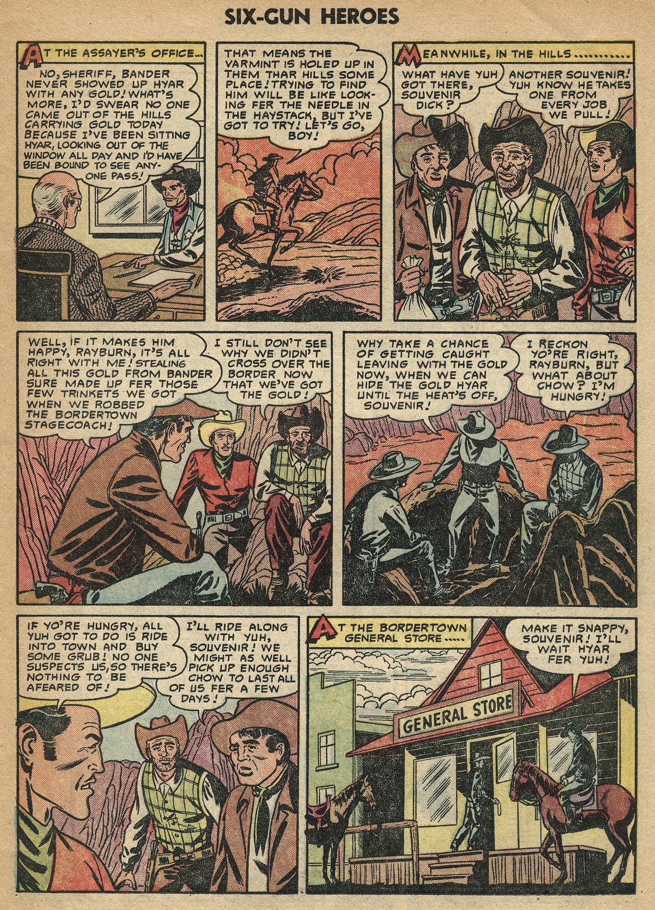 Read online Six-Gun Heroes comic -  Issue #28 - 11