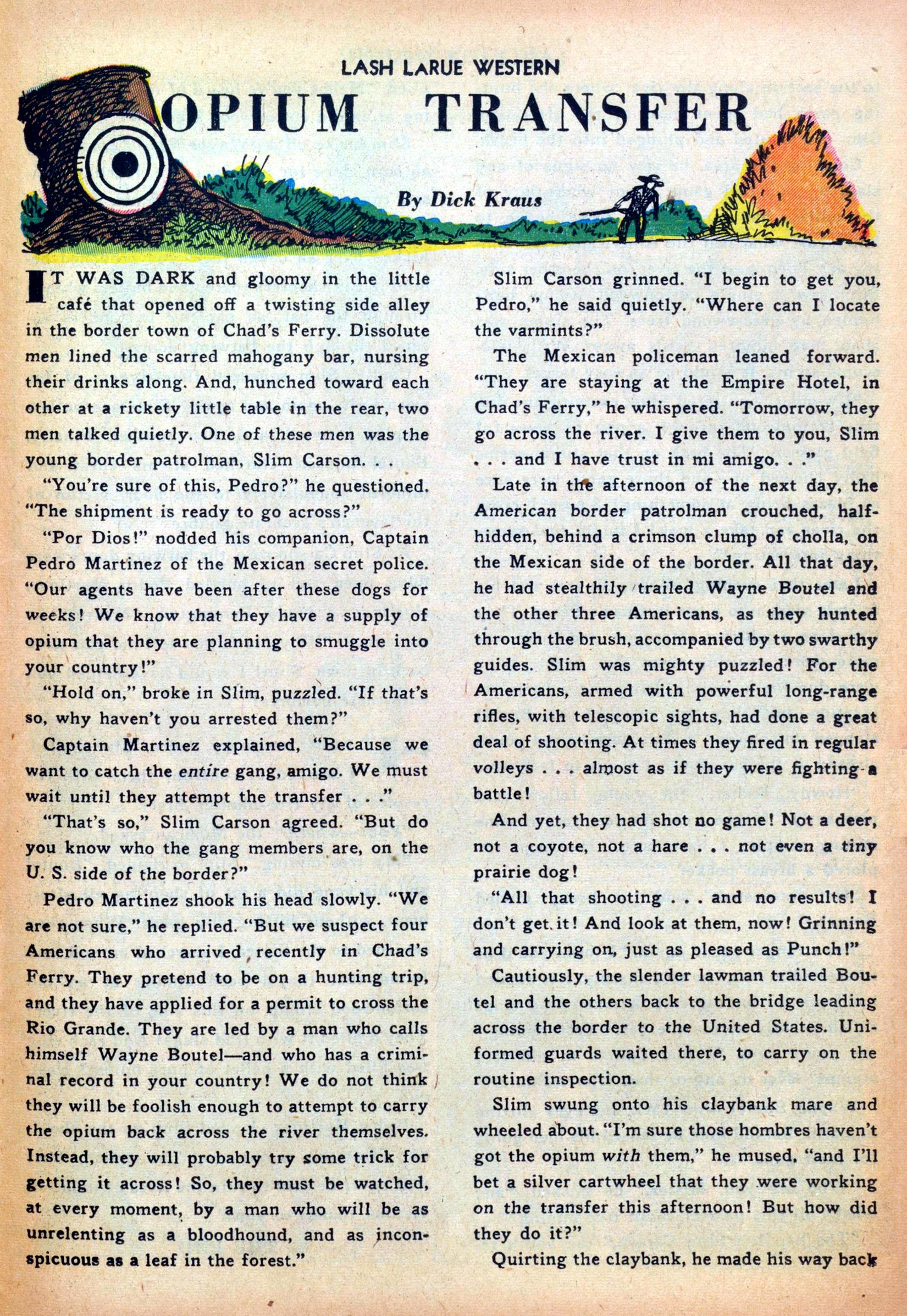 Read online Lash Larue Western (1949) comic -  Issue #28 - 25