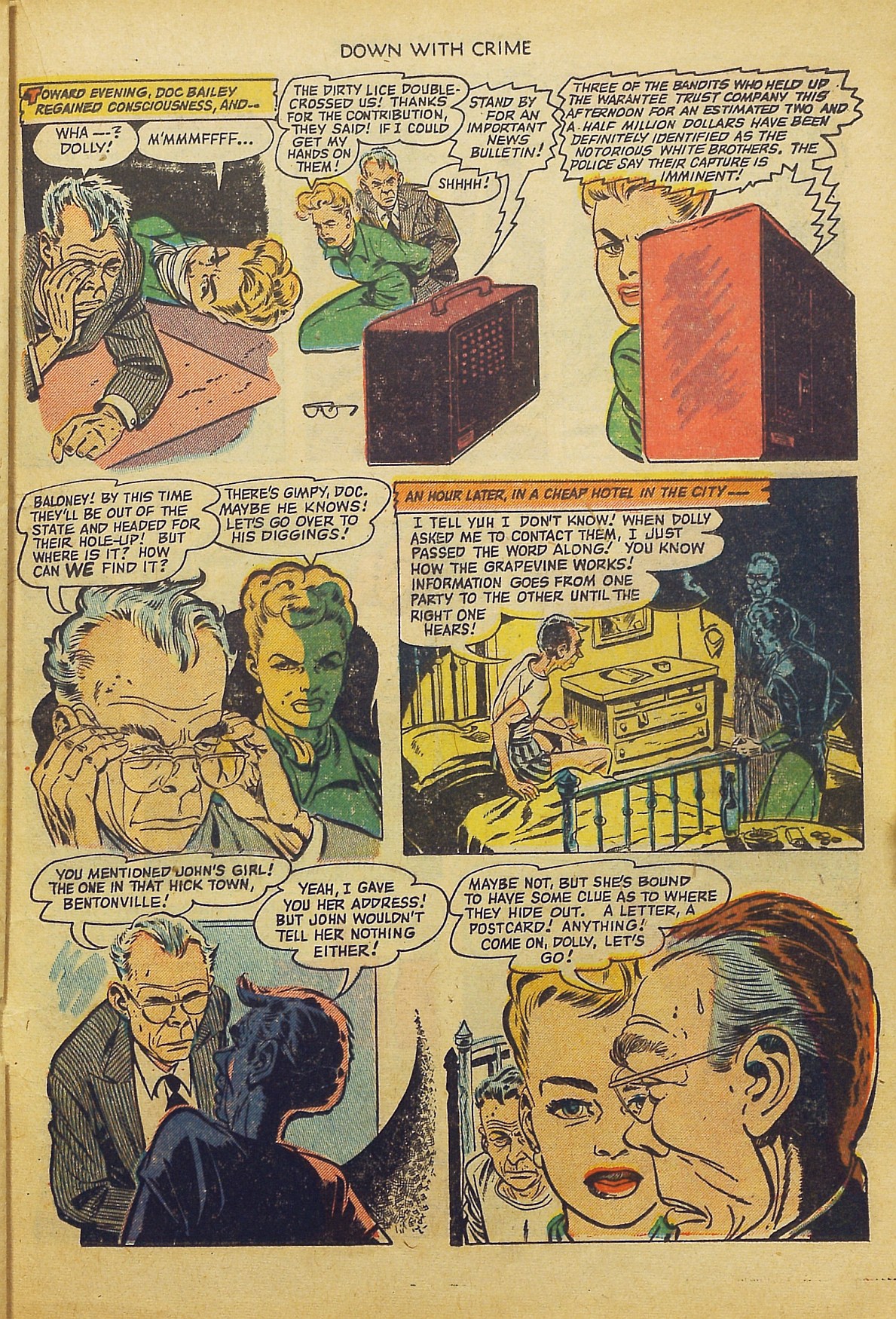 Read online Down With Crime comic -  Issue #4 - 21
