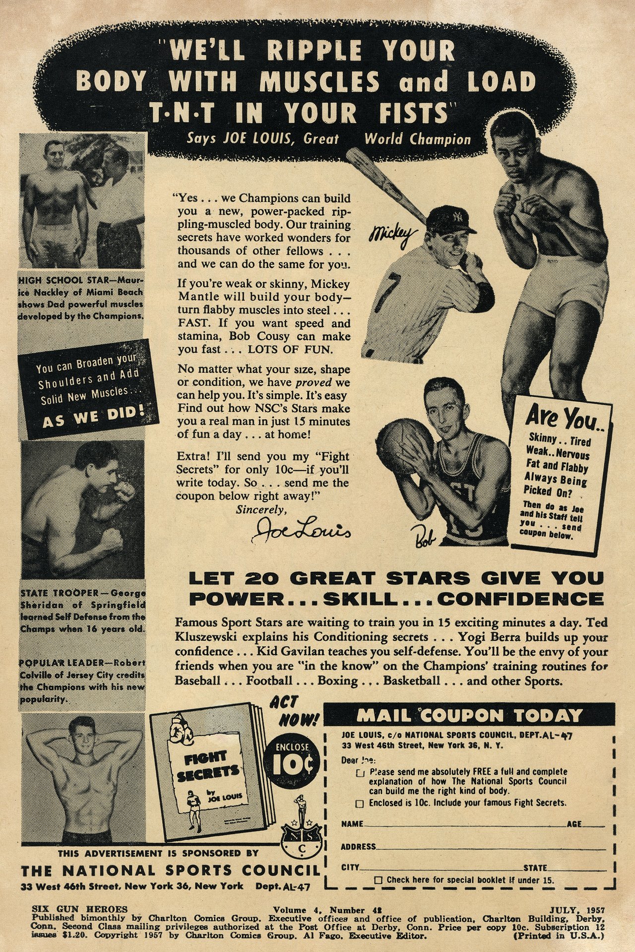 Read online Six-Gun Heroes comic -  Issue #42 - 2