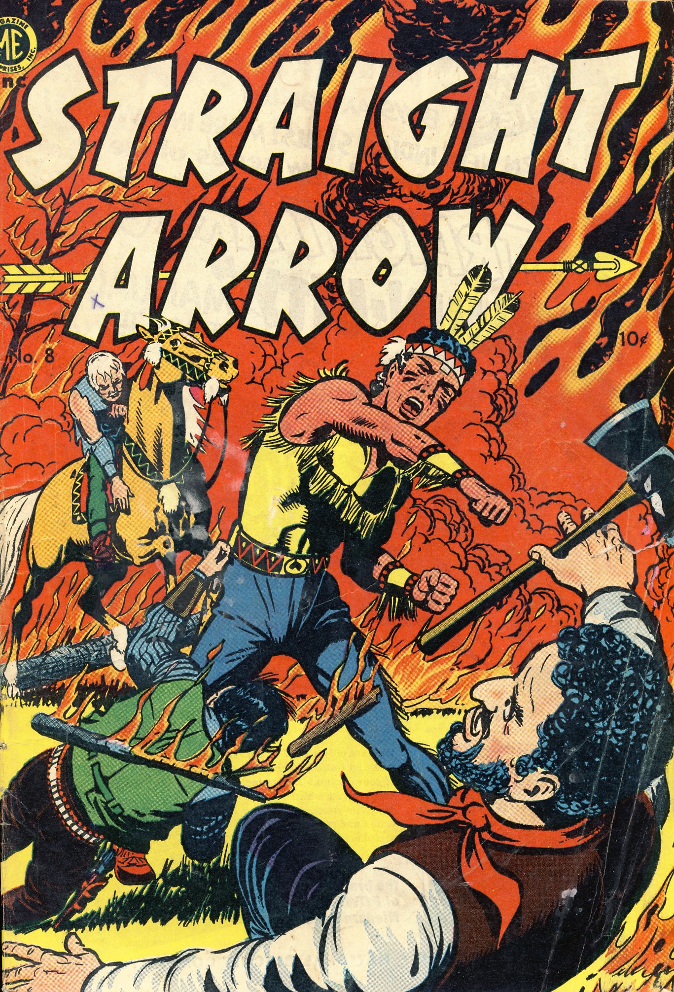 Read online Straight Arrow comic -  Issue #8 - 1