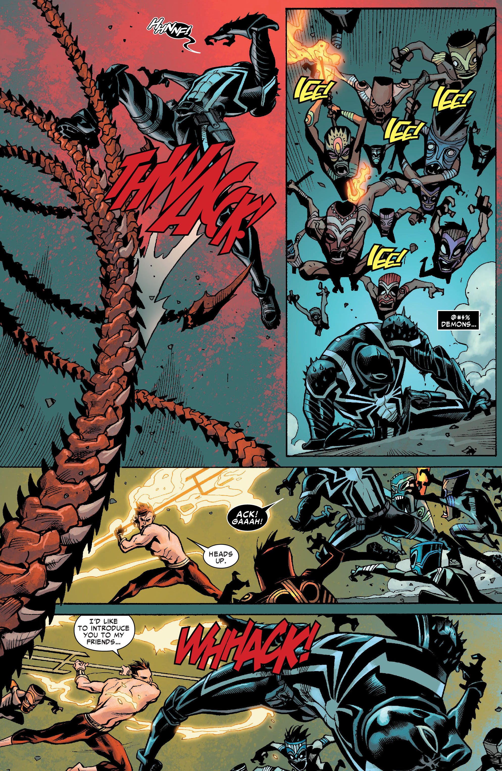 Read online Venom Modern Era Epic Collection comic -  Issue # The Savage Six (Part 2) - 69