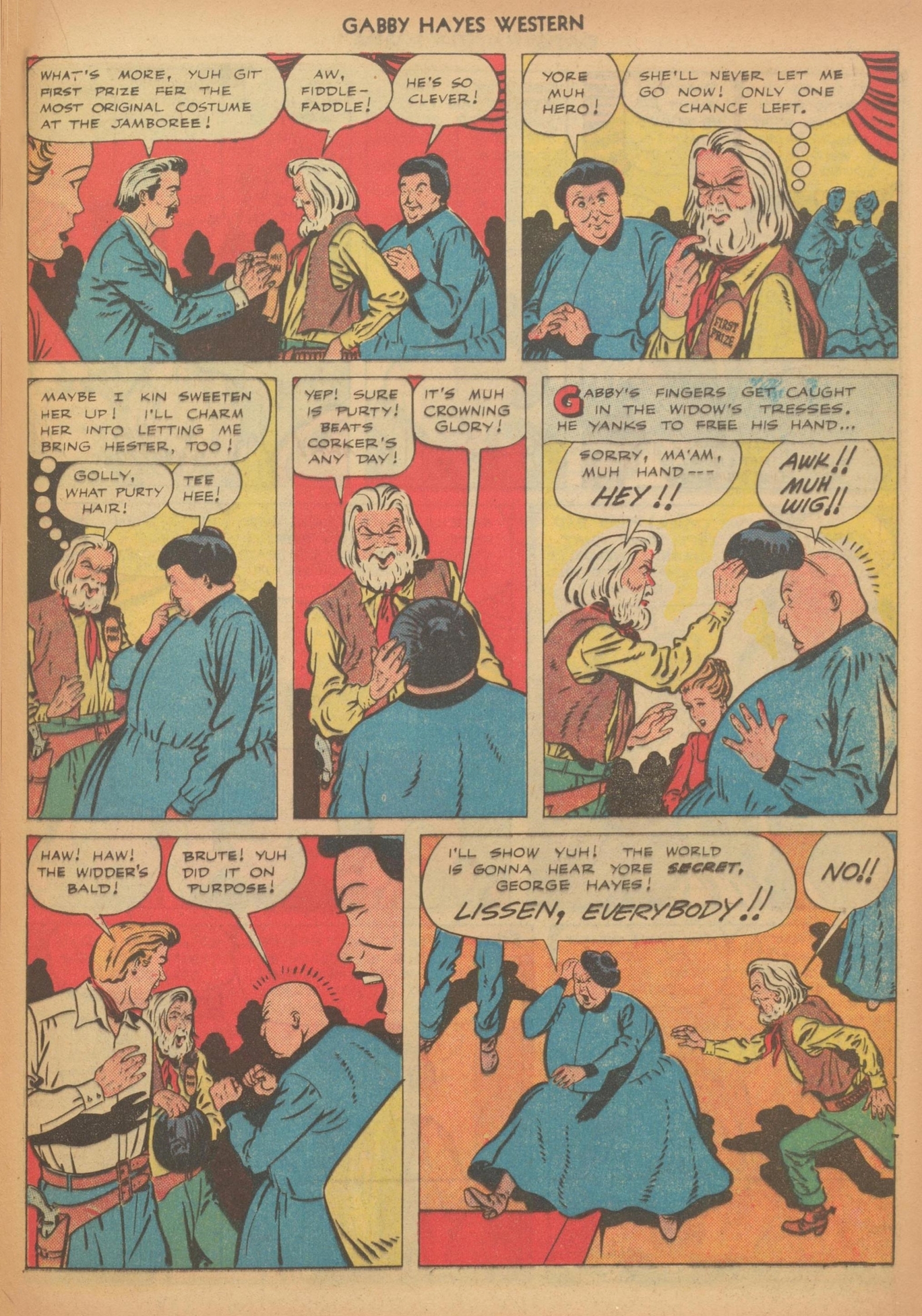 Read online Gabby Hayes Western comic -  Issue #6 - 21