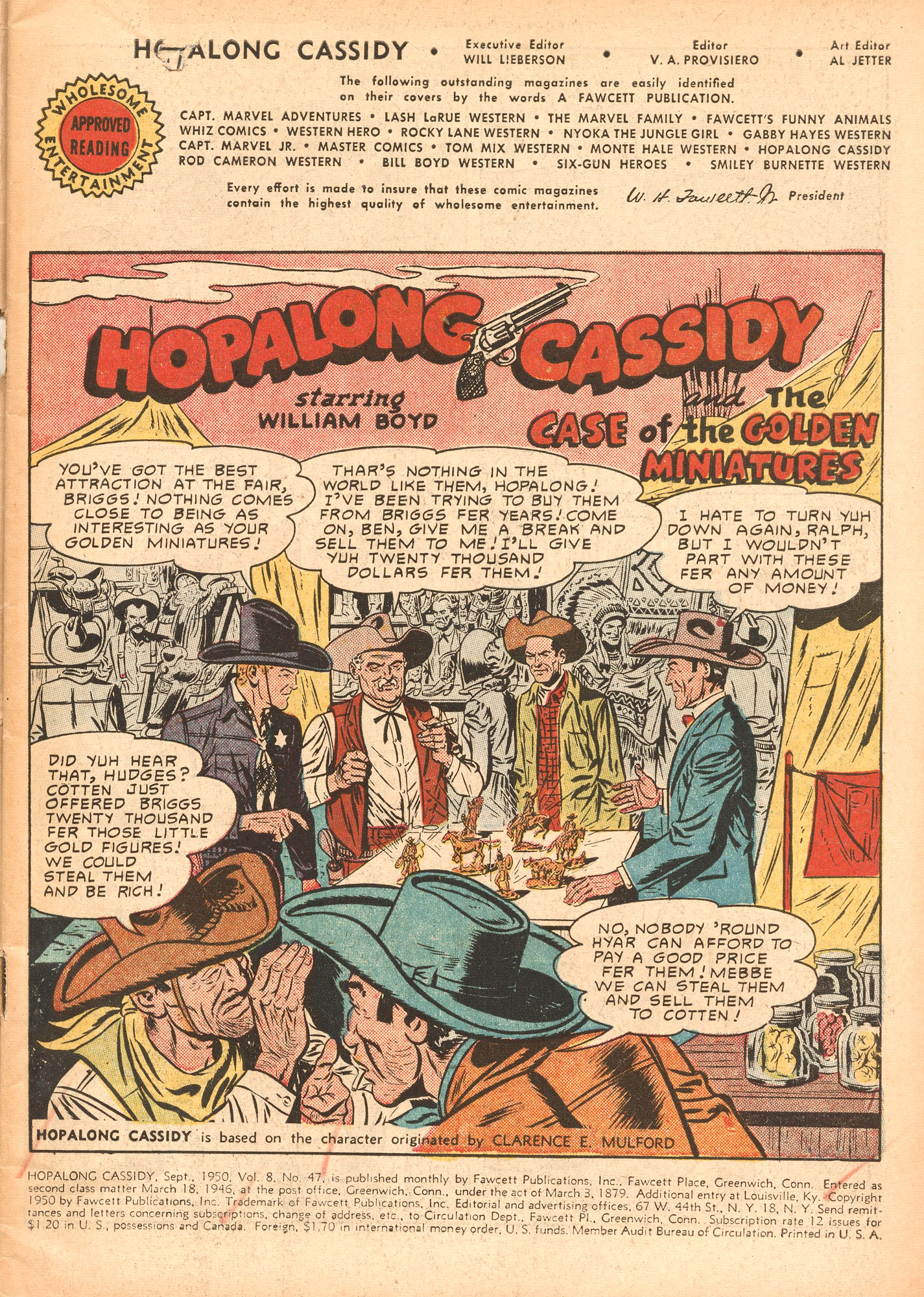Read online Hopalong Cassidy comic -  Issue #47 - 3
