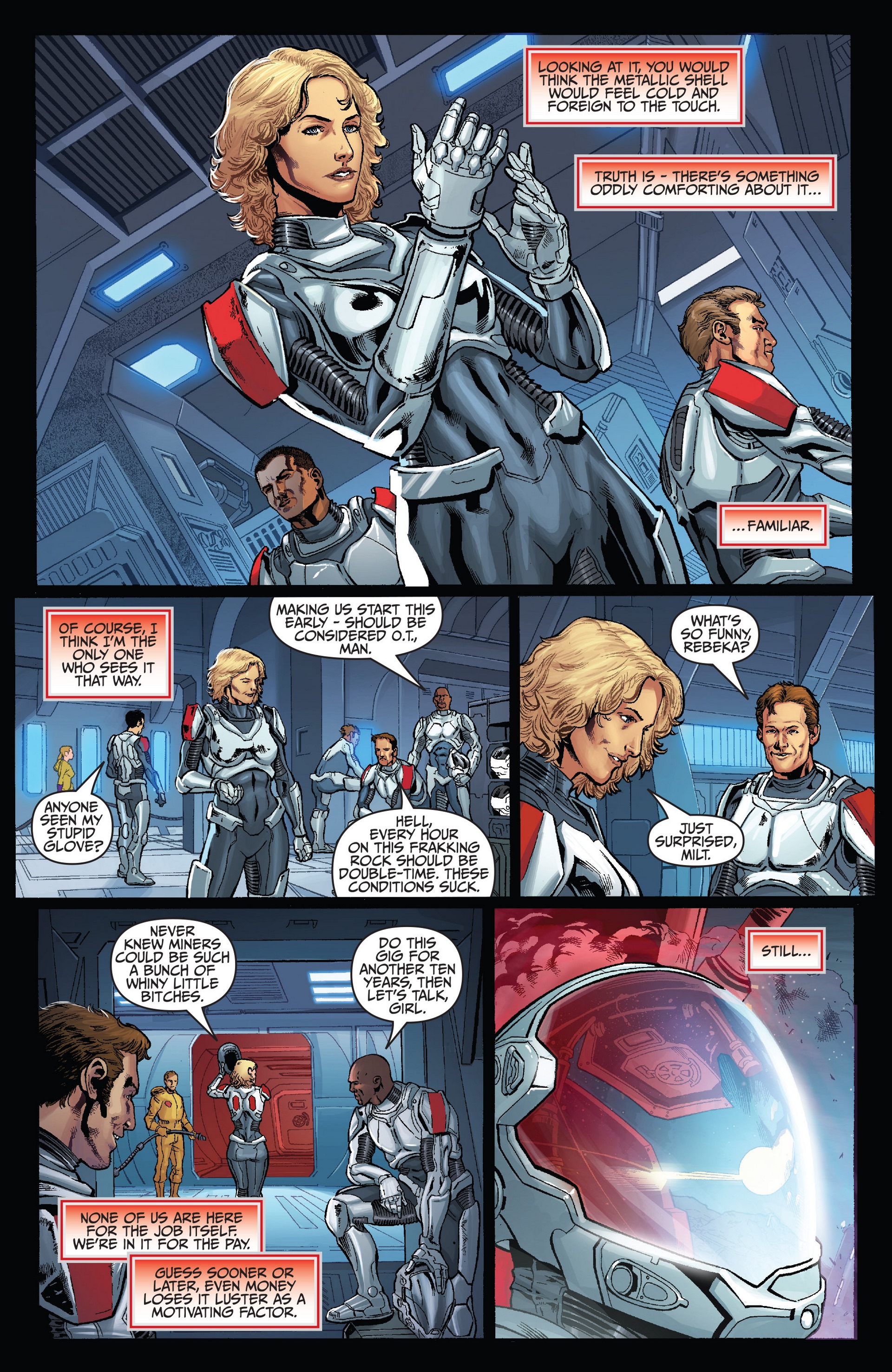 Read online (New) Battlestar Galactica: Six comic -  Issue #1 - 4