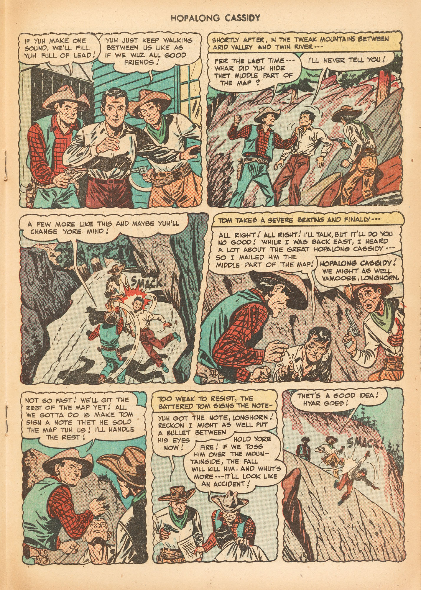 Read online Hopalong Cassidy comic -  Issue #33 - 27