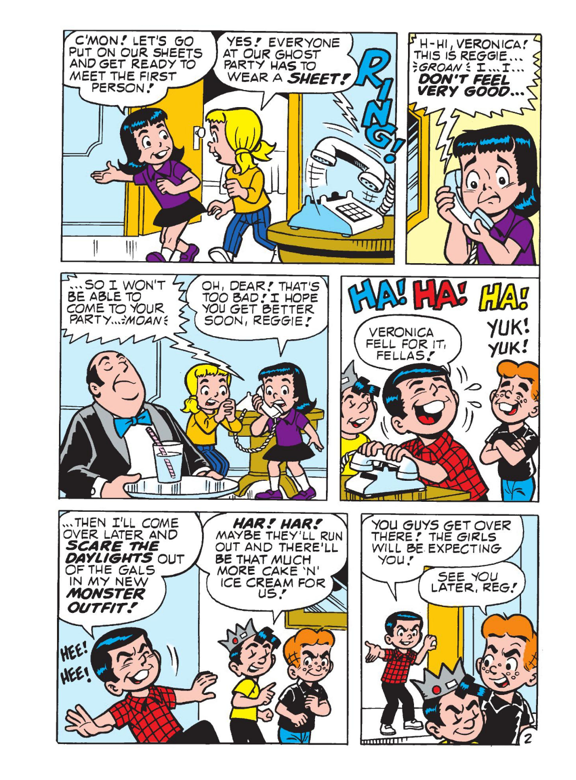 Read online World of Betty & Veronica Digest comic -  Issue #19 - 160