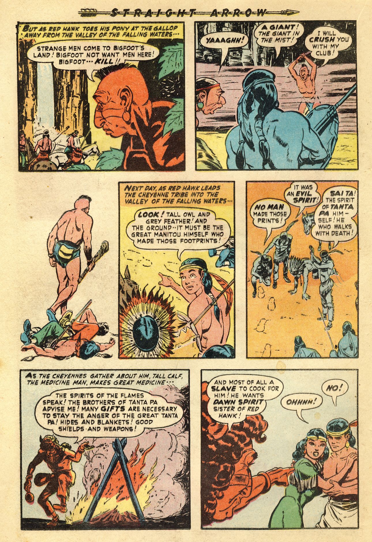 Read online Straight Arrow comic -  Issue #11 - 20